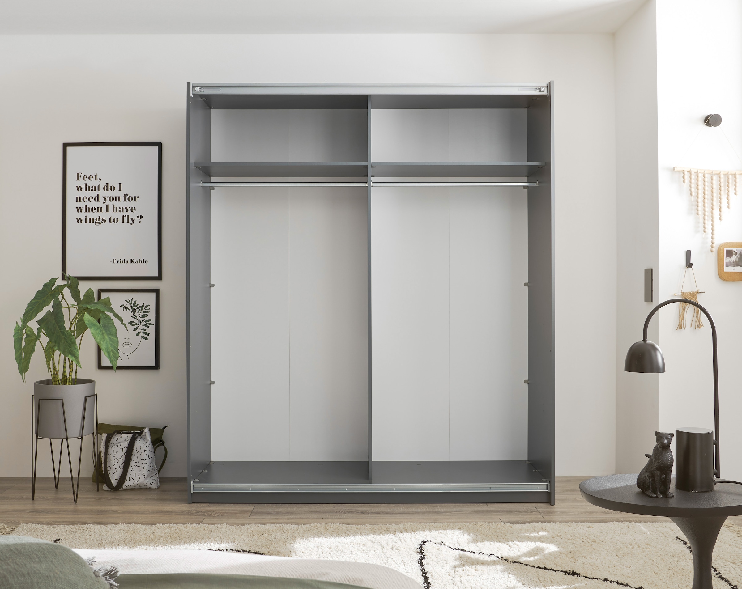 Schlafkontor Schwebetürenschrank »Lubsko Schiebetürenschrank, Kleiderschrank«