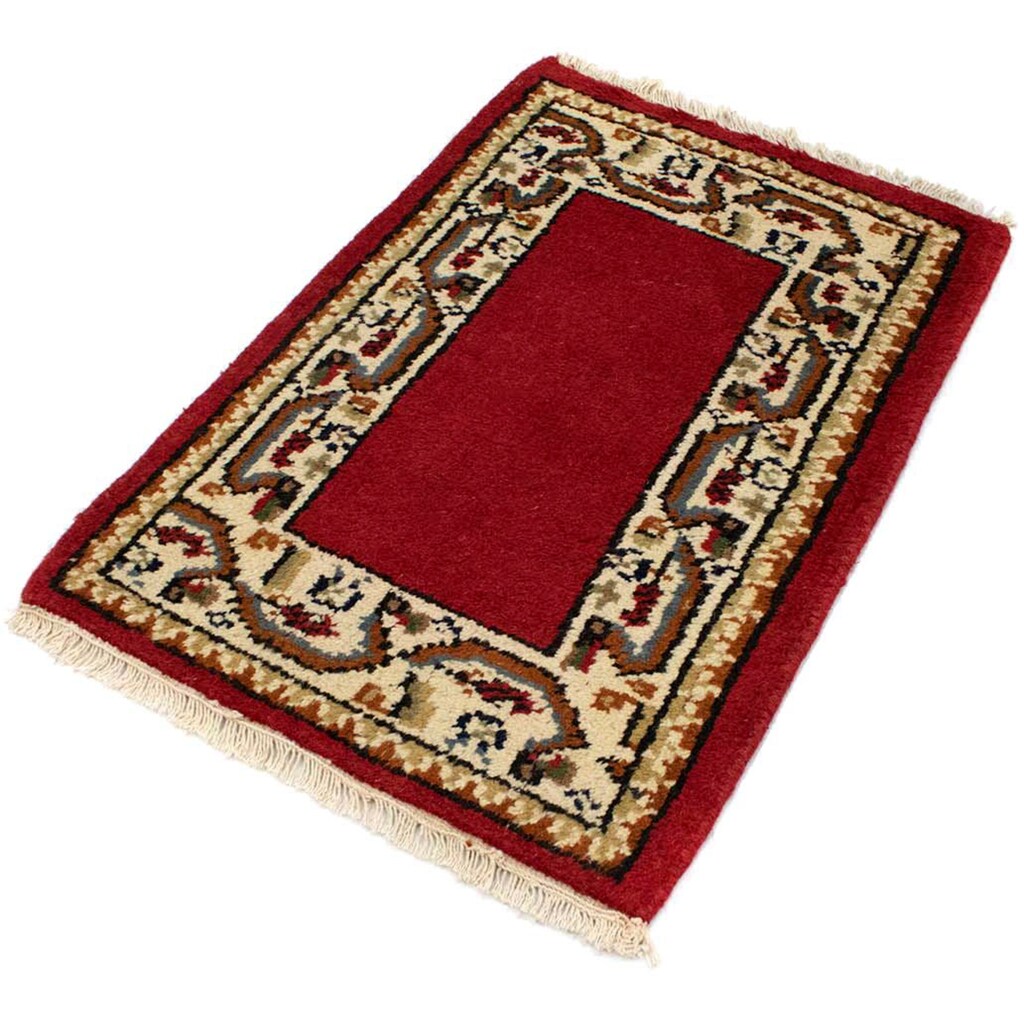 morgenland Wollteppich »Bidjar Teppich handgeknüpft rot«, rechteckig, handgeknüpft