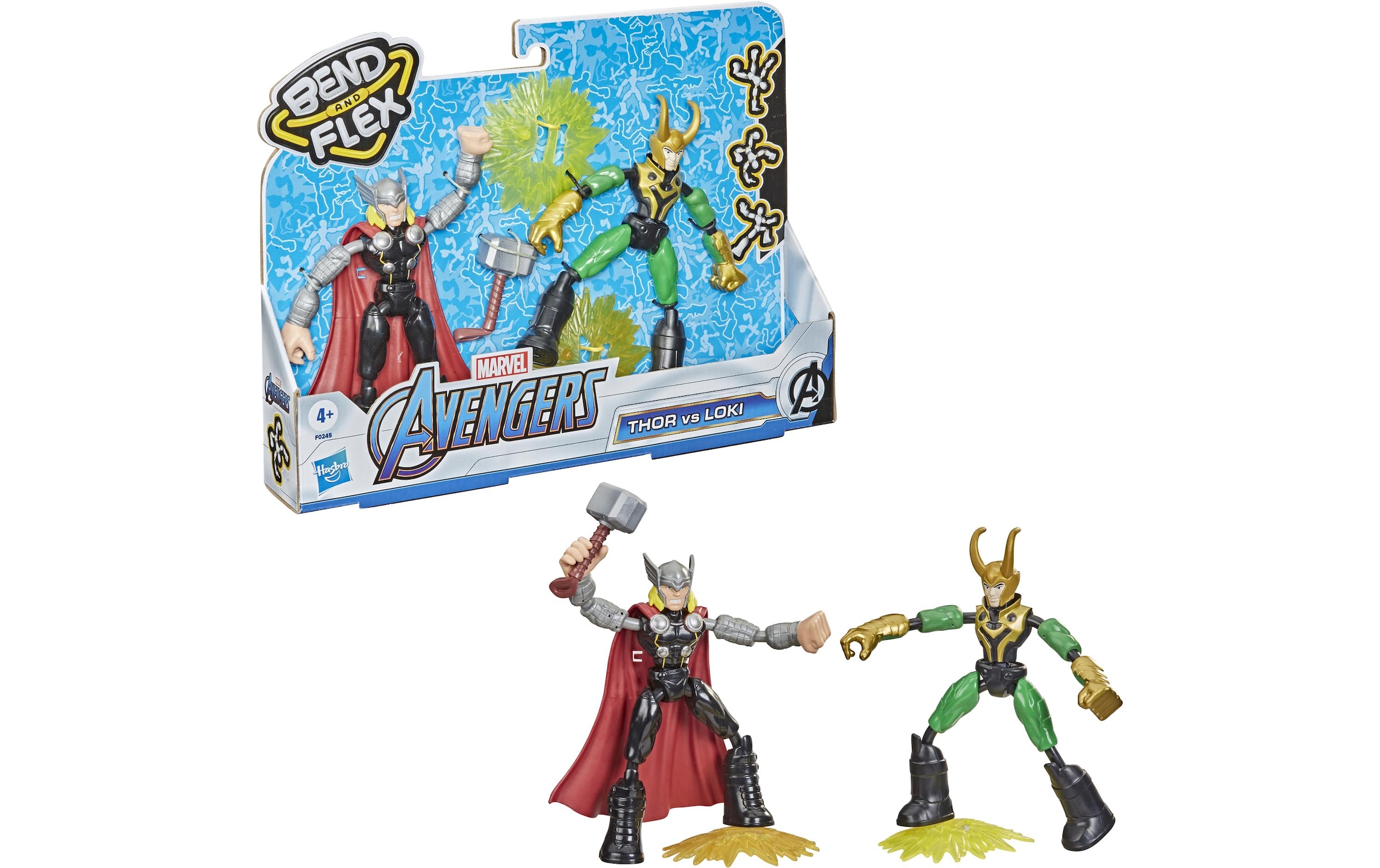 MARVEL Actionfigur »Avengers Bend and Flex«