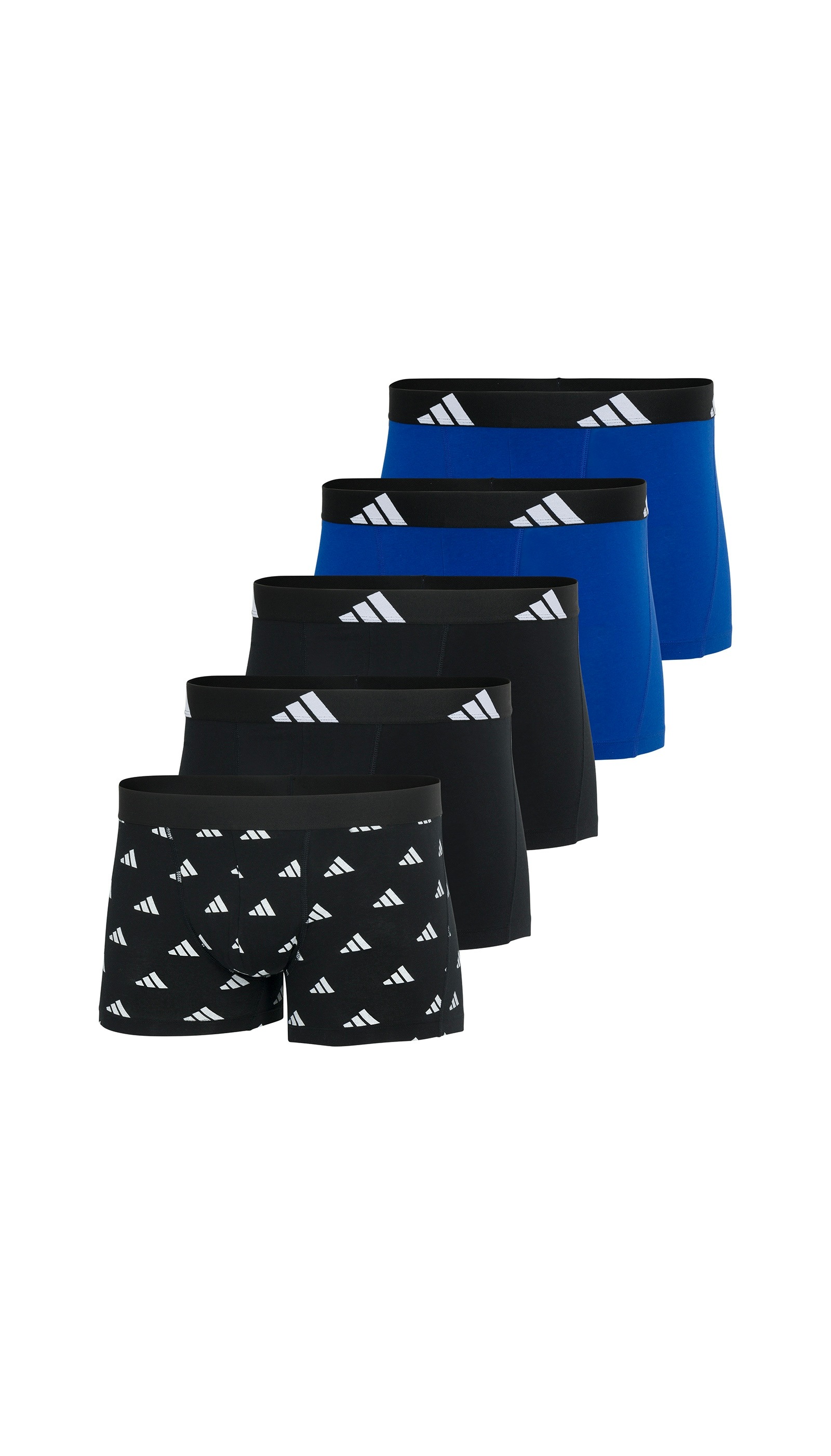 adidas Sportswear Trunk »Active Flex Cotton« 5er Pack, Multipack, elastisch, Logo-Bund, ohne Eingriff