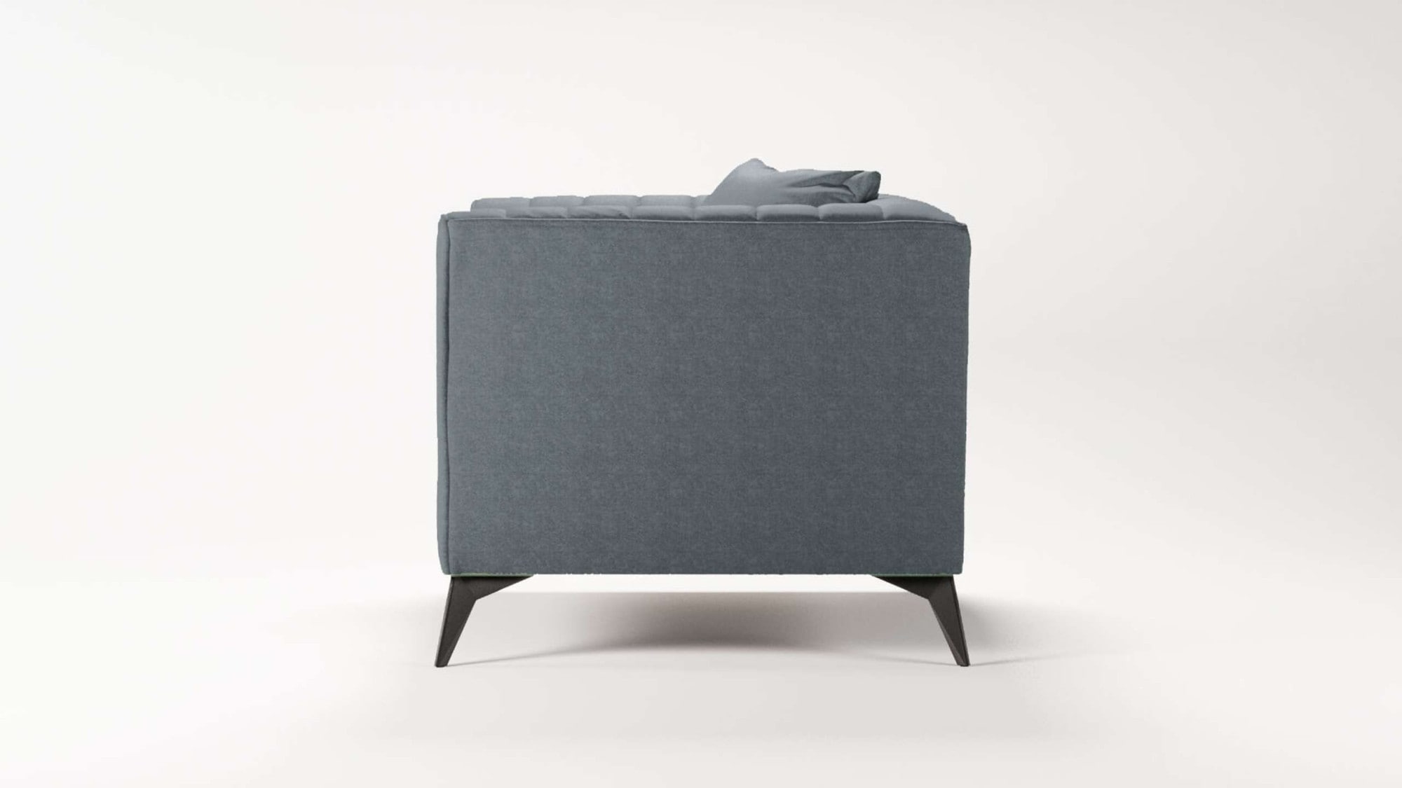 Places of Style Sessel »MATTHEW Loungesessel, Masse B/T/H: 99/86/74 cm«, incl. 1 Zierkissen, Steppung im Rückenbereich