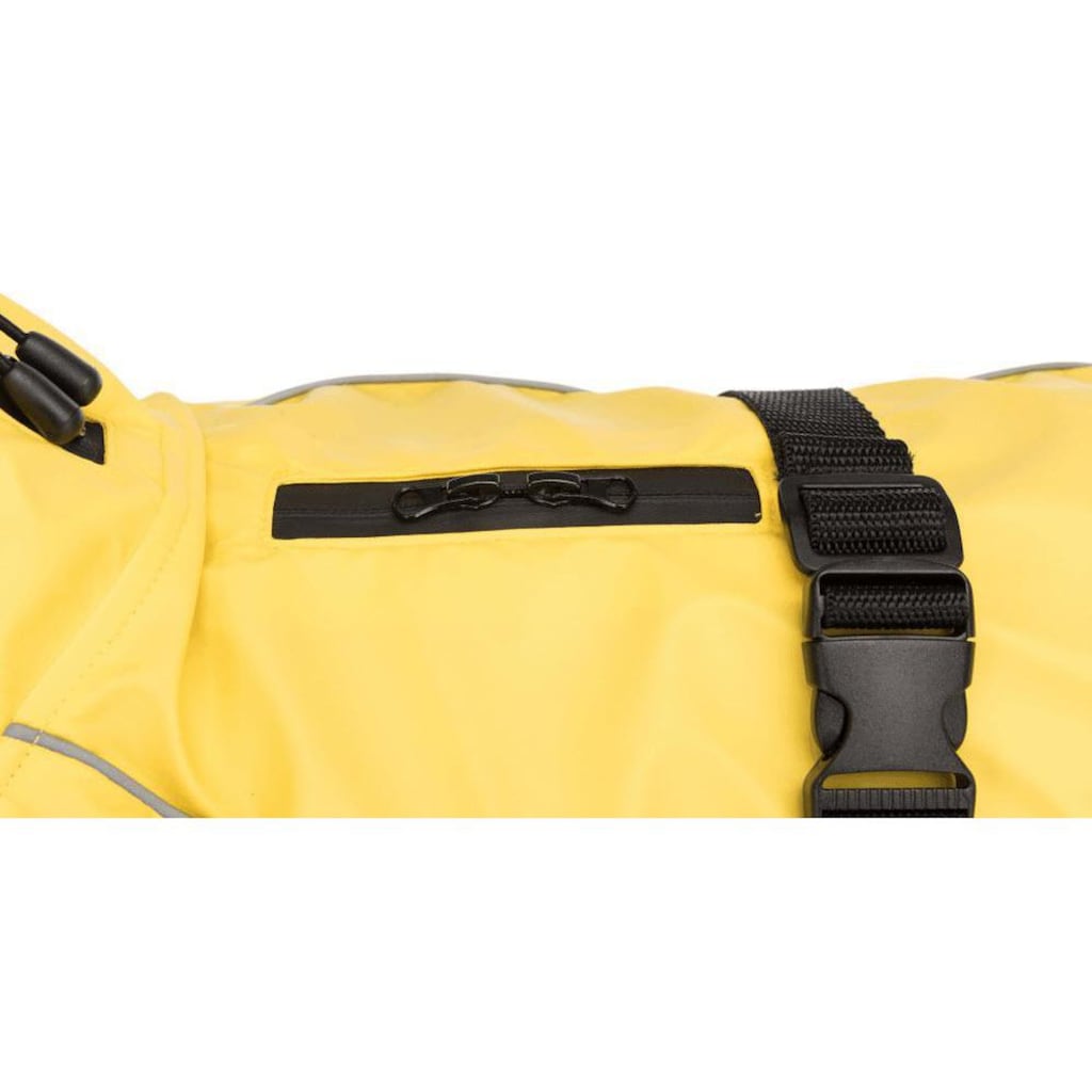 TRIXIE Hunderegenmantel »Regenmantel Vimy, 30 cm, Gelb«, Polyester