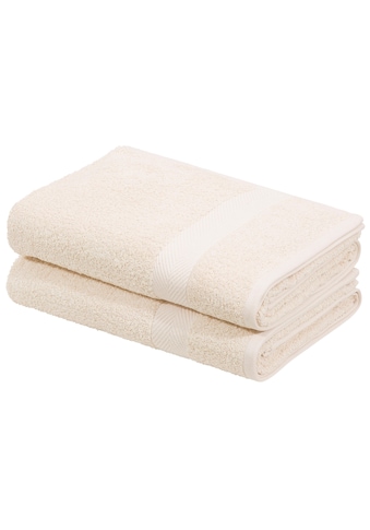 Home affaire Badetücher »Eva«, (2 St.), Premium-Qualität, Handtuchset aus 100 % Baumwolle kaufen