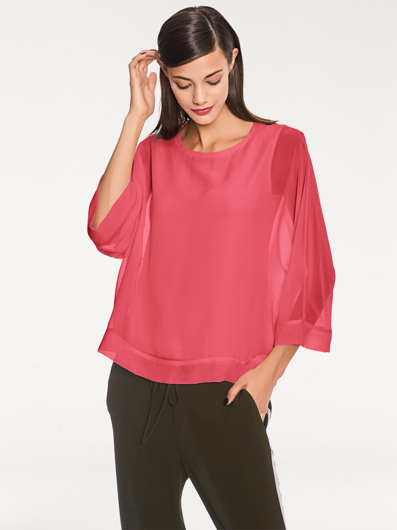 heine Blusenshirt »Blusenshirt«, (1 tlg.)