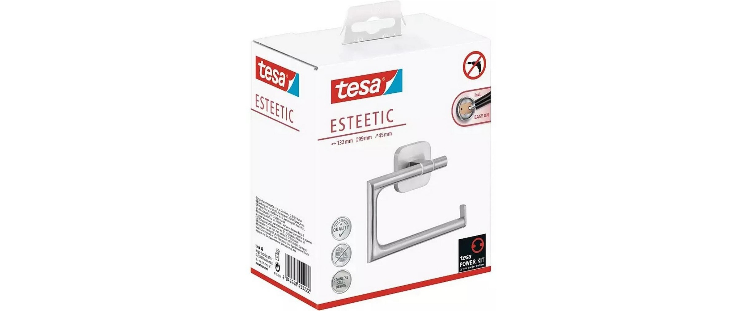 tesa Toilettenpapierhalter »Esteetic«