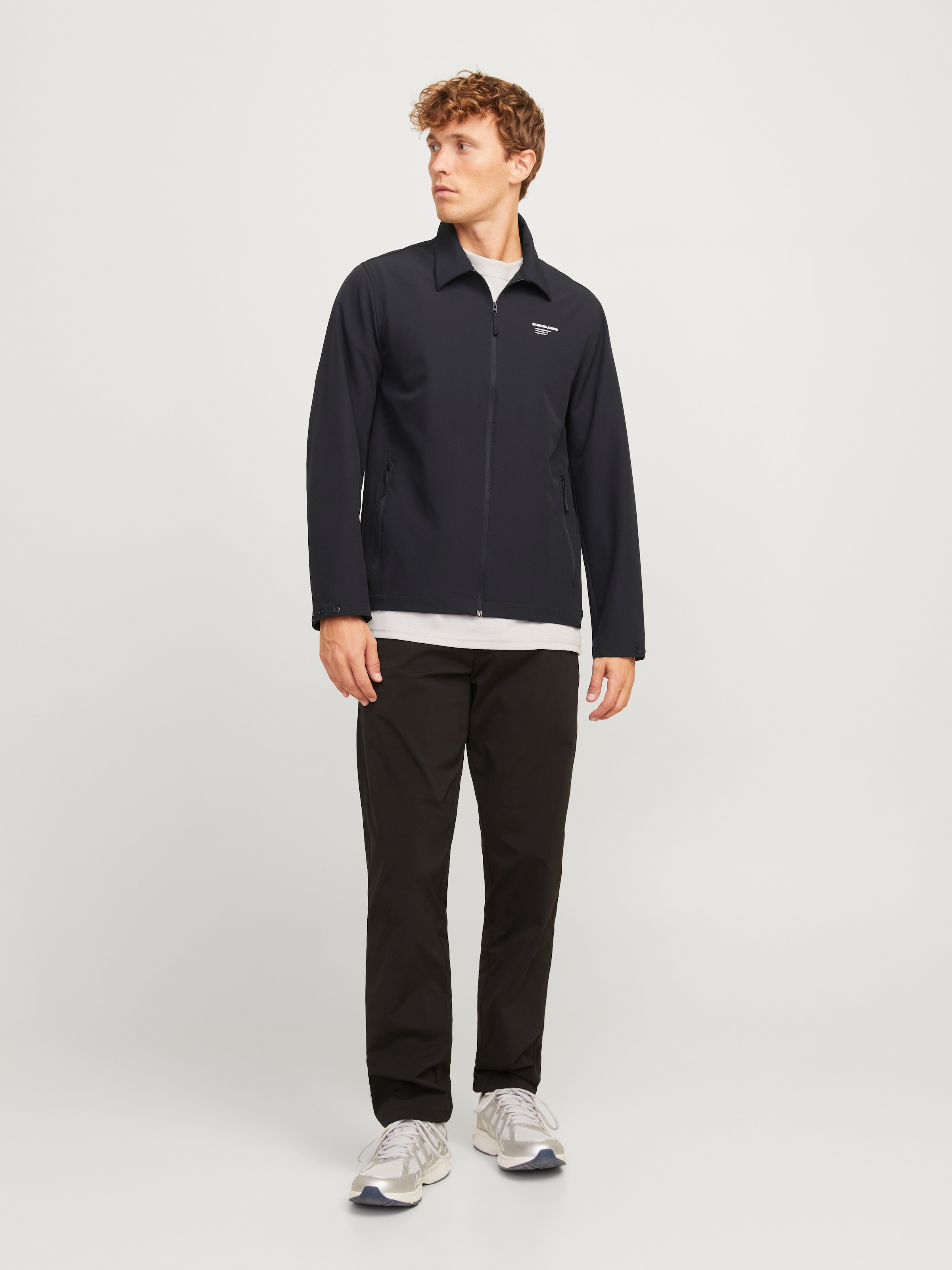Jack & Jones Langarmhemd »JCOAERO SHIRT JACKET LS NOOS«, mit Reissverschluss