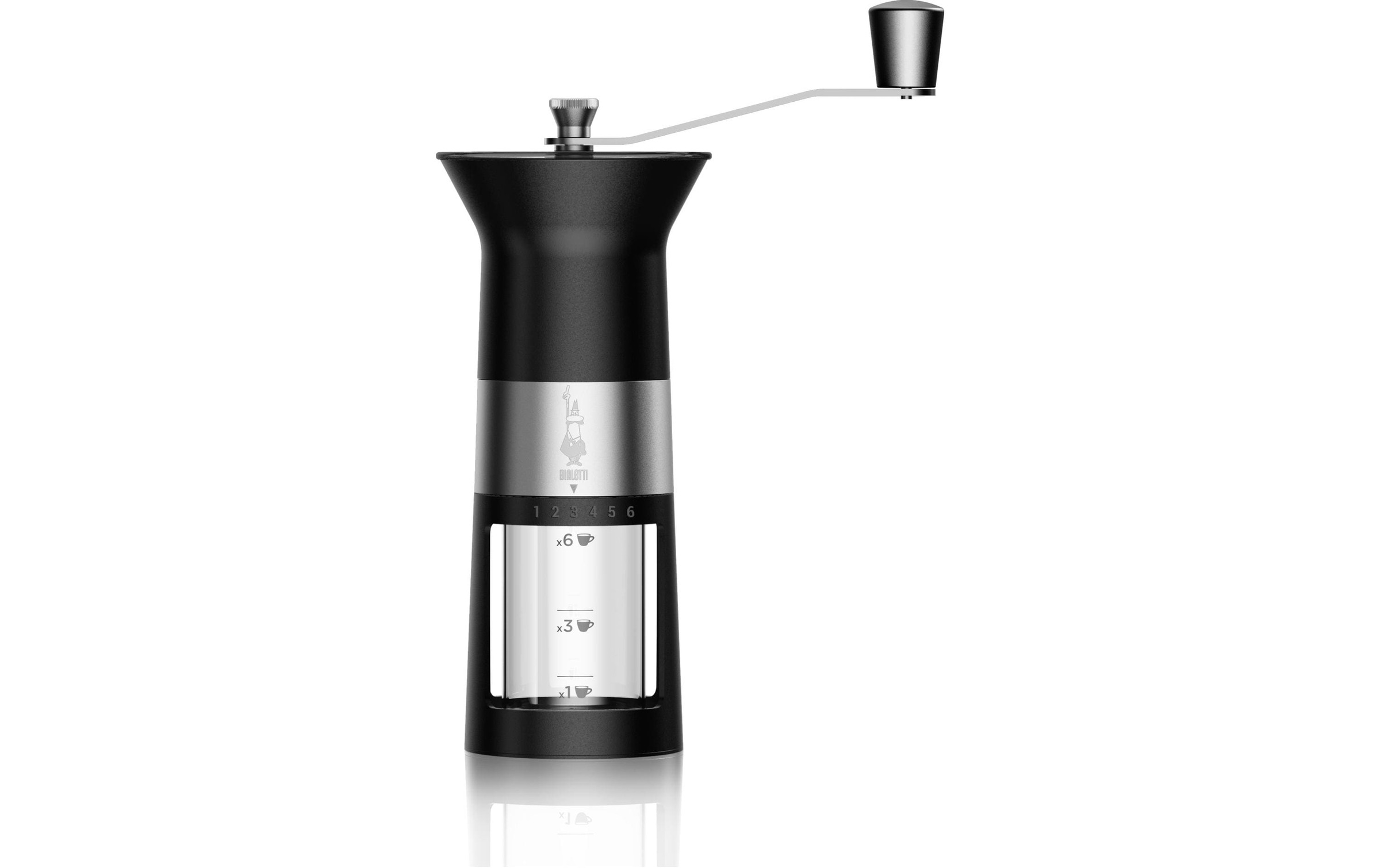 BIALETTI Kaffeemühle »Premium Schwarz/Silber«