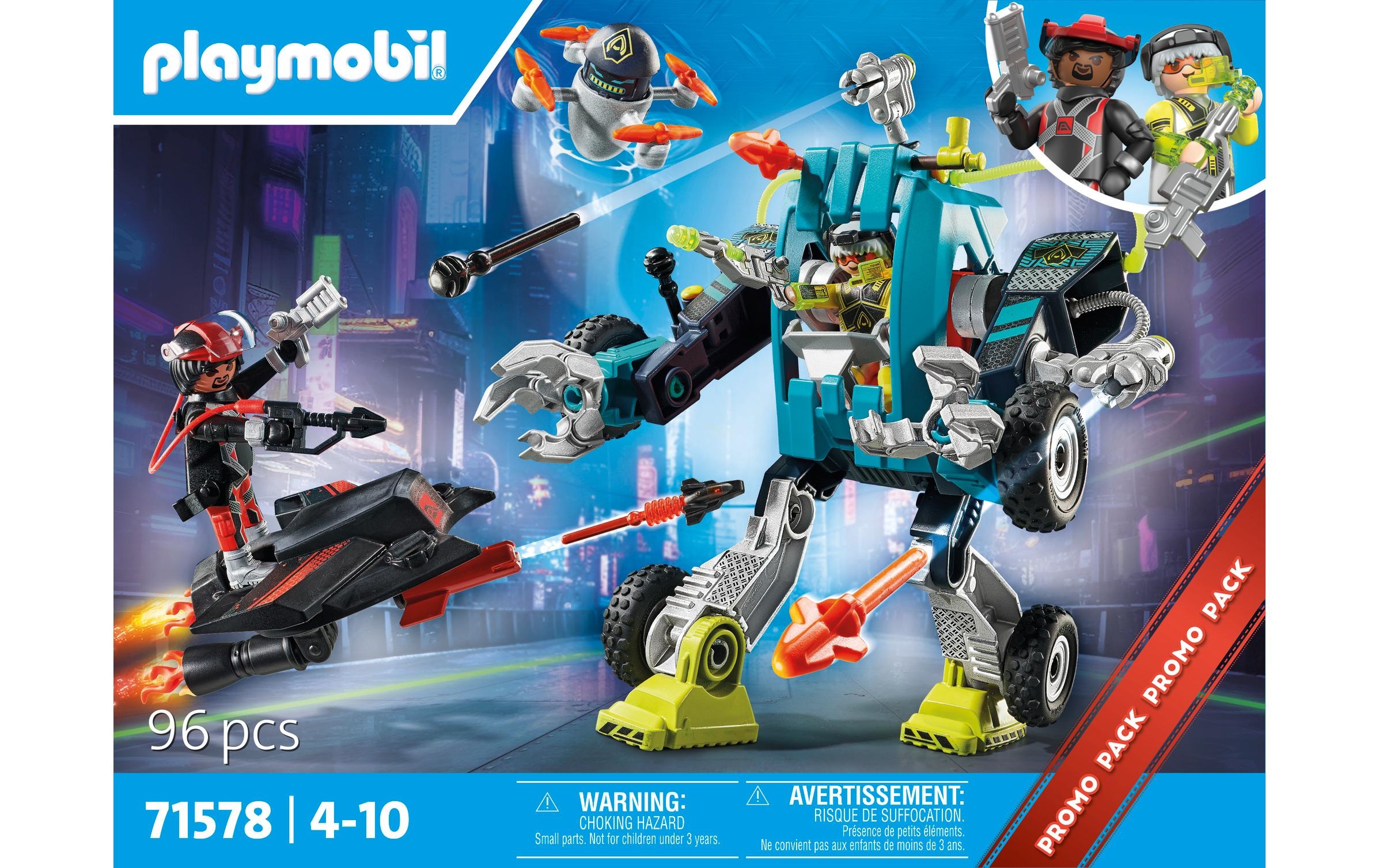 Playmobil® Spielbausteine »50 Jahre Playmobil Roboter vs. Fluggleiter 71578«