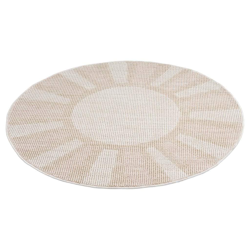 Carpet City Teppich »CLASICO 9152«, rund, 11 mm Höhe, Kurzflor, Hochtief-Muster, Boho, Wohnzimmer