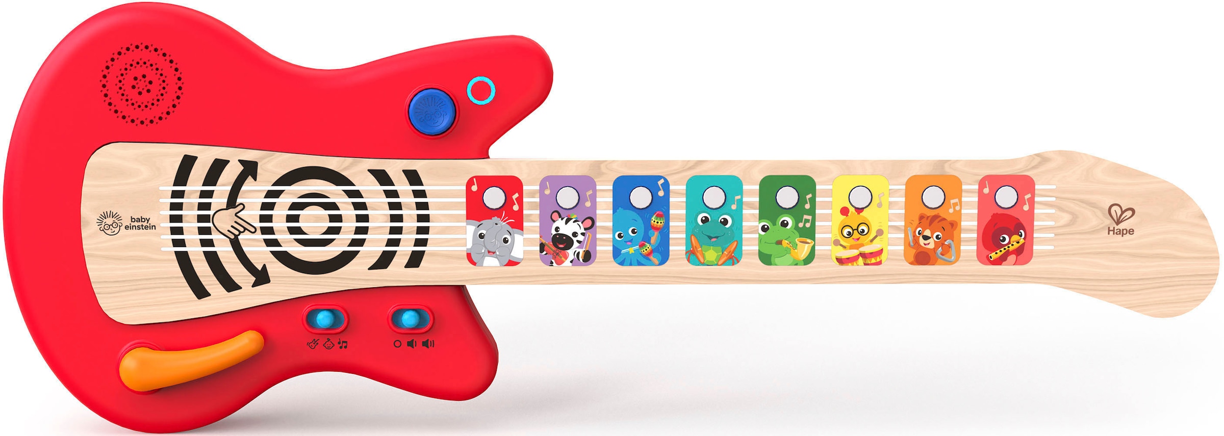 Moni Spielzeug-Musikinstrument Babytrommel Spieluhr, Musikfunktion, Licht,  Lautstärkeregler