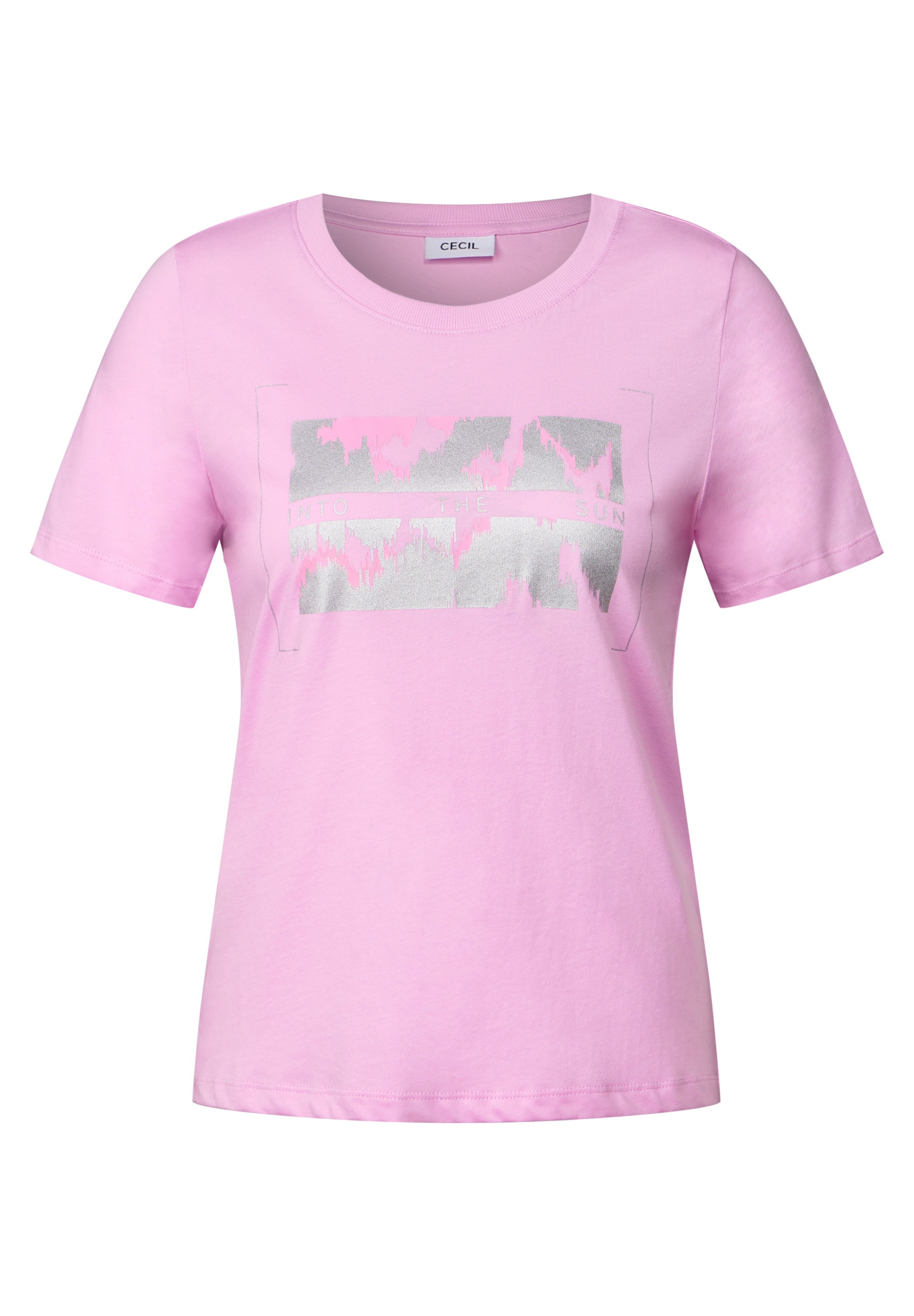 Cecil T-Shirt, mit Folienprint