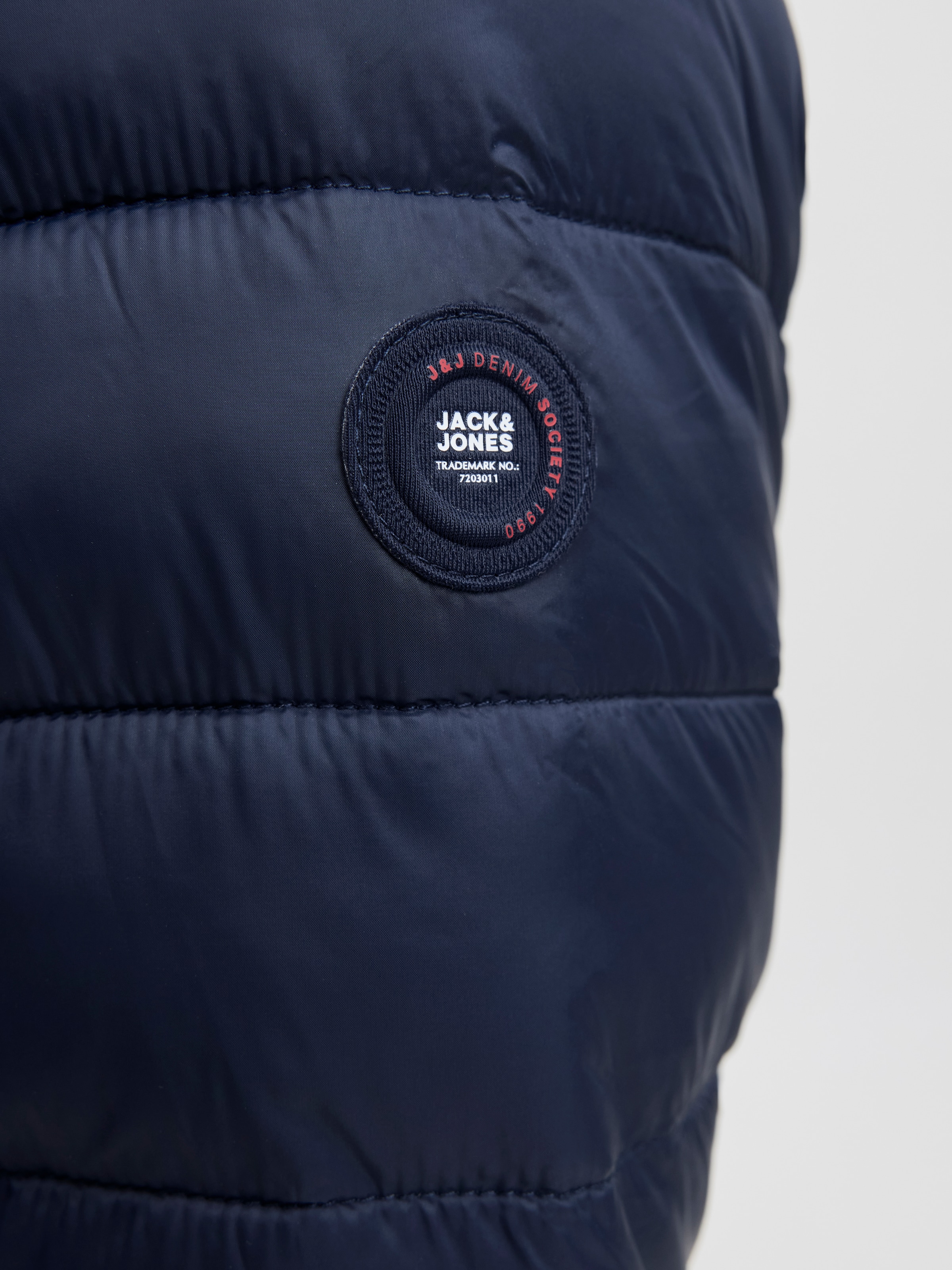 Jack & Jones Steppjacke »JJEBRADLEY LIGHT PUFFER COLLAR NOOS«, ohne Kapuze