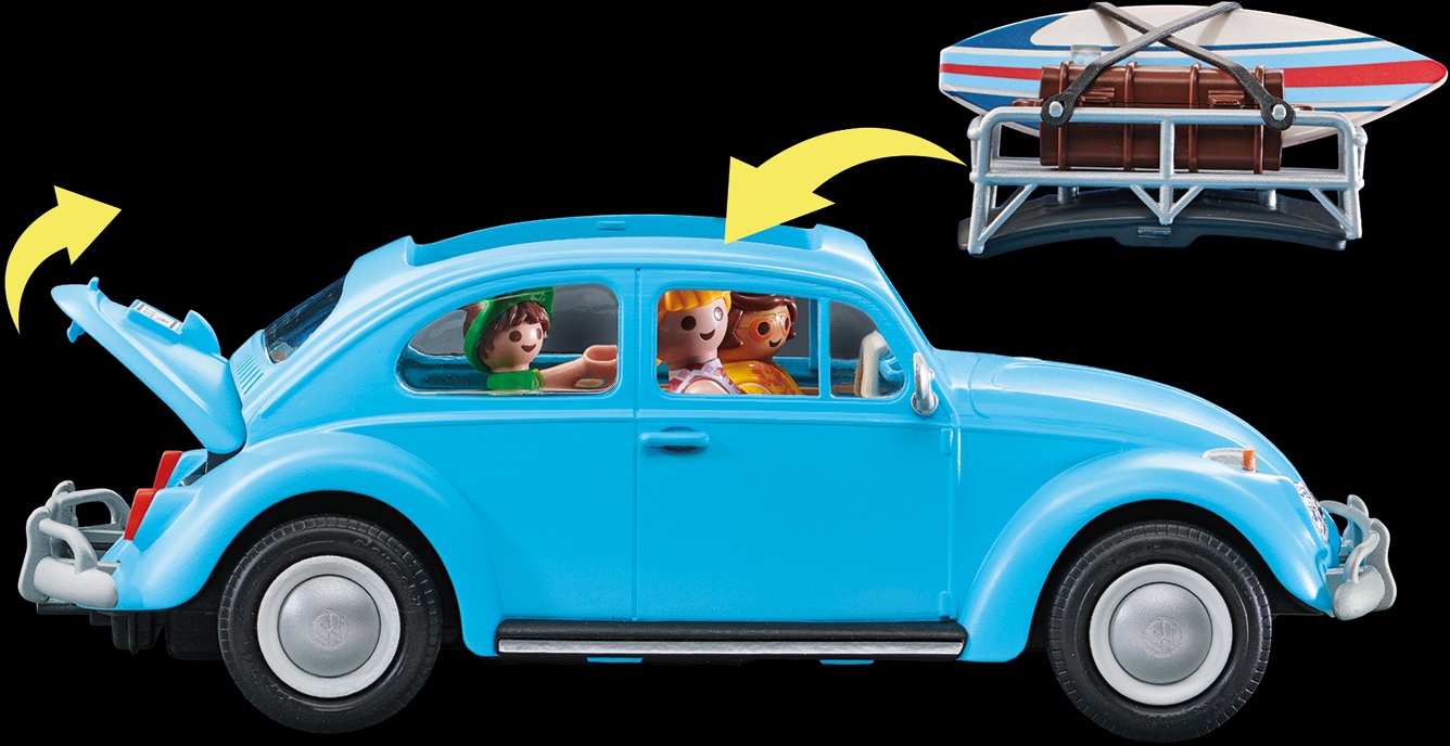 Playmobil® Konstruktions-Spielset »Volkswagen Käfer (70177)«, (52 St.), VW Lizenz