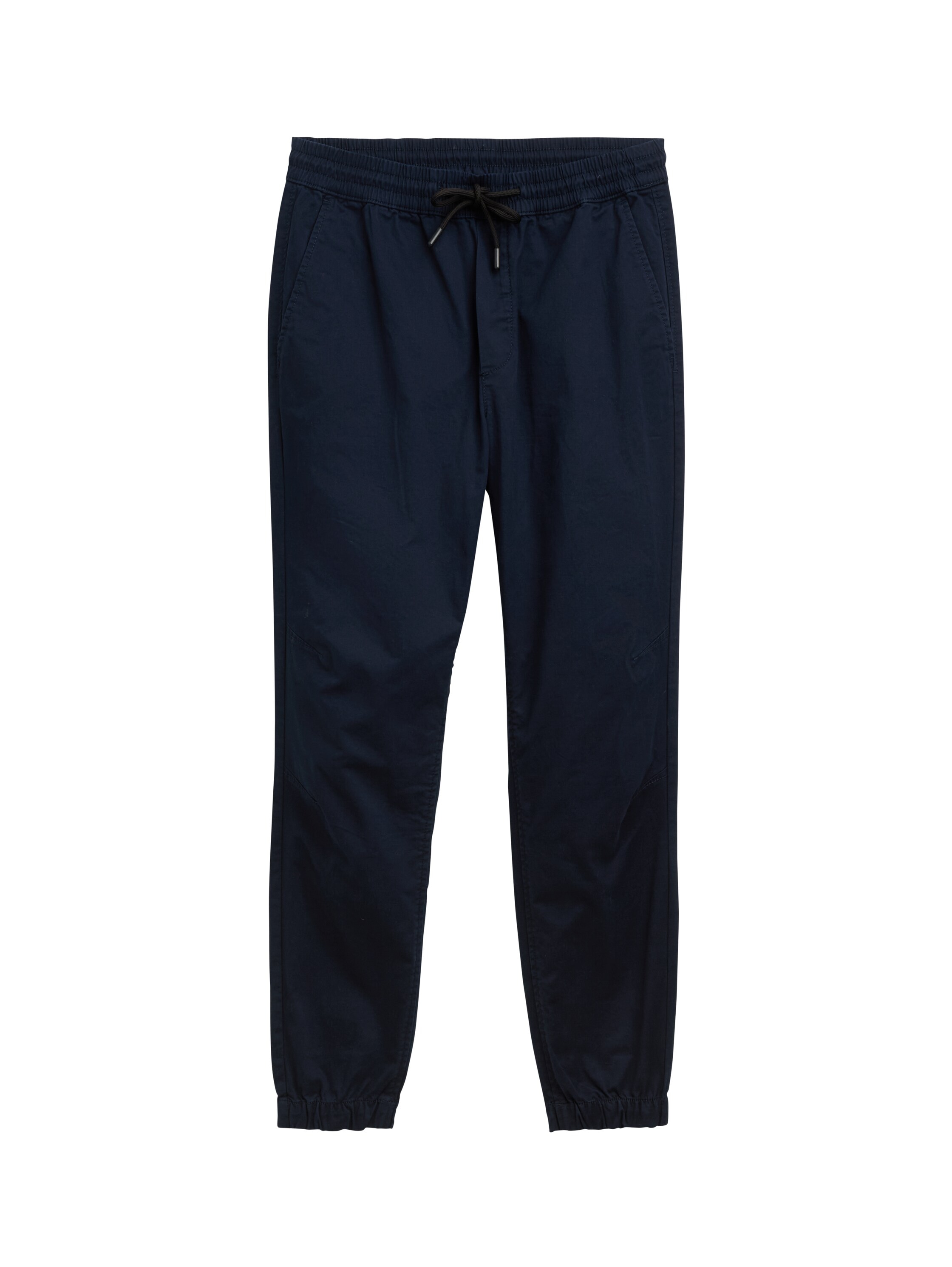 TOM TAILOR Denim Chinohose, mit Gummizug am Bein und Bindeband