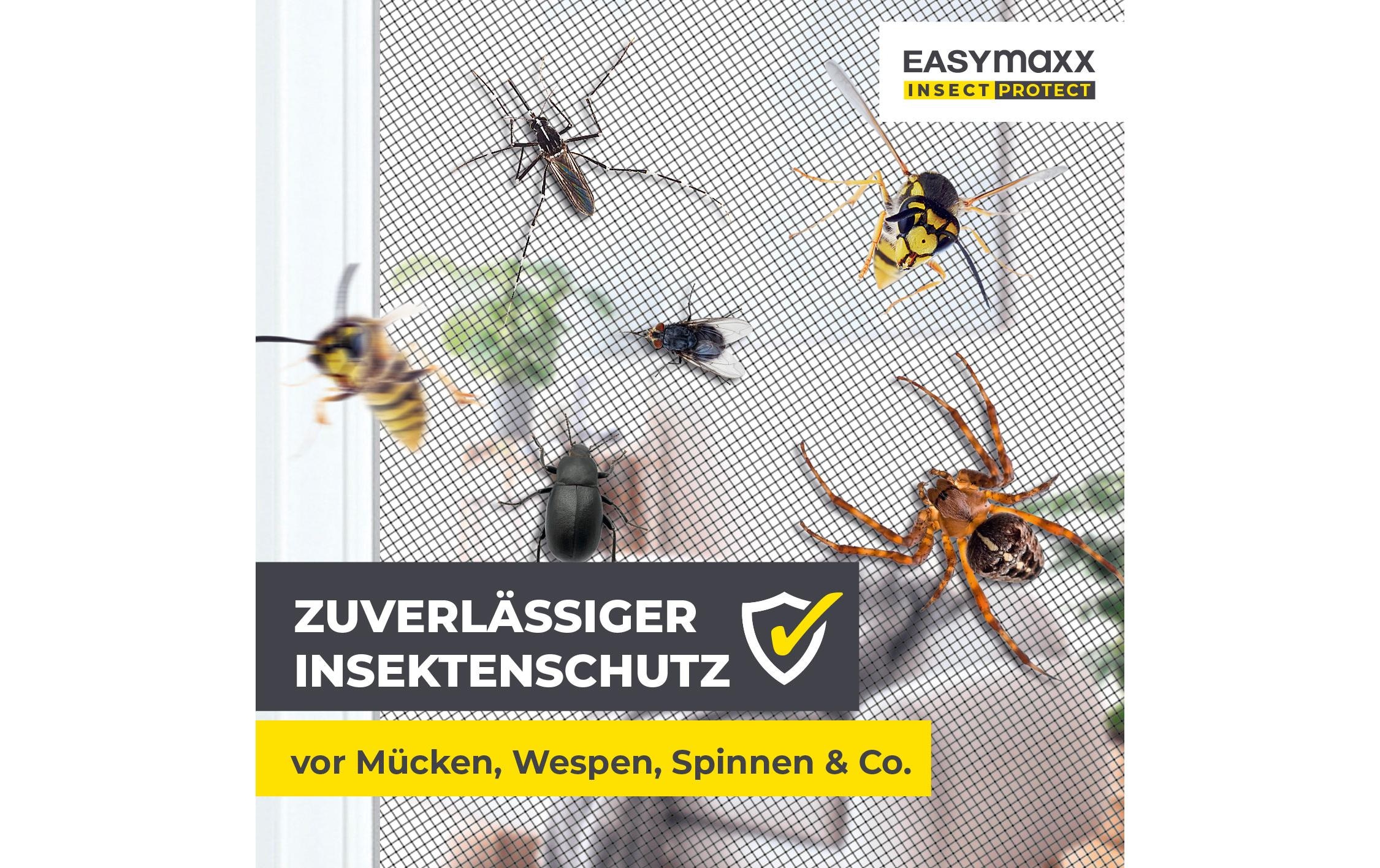 EASYmaxx Insektenschutz-Vorhang »Strong Click, 100 x 210 cm«