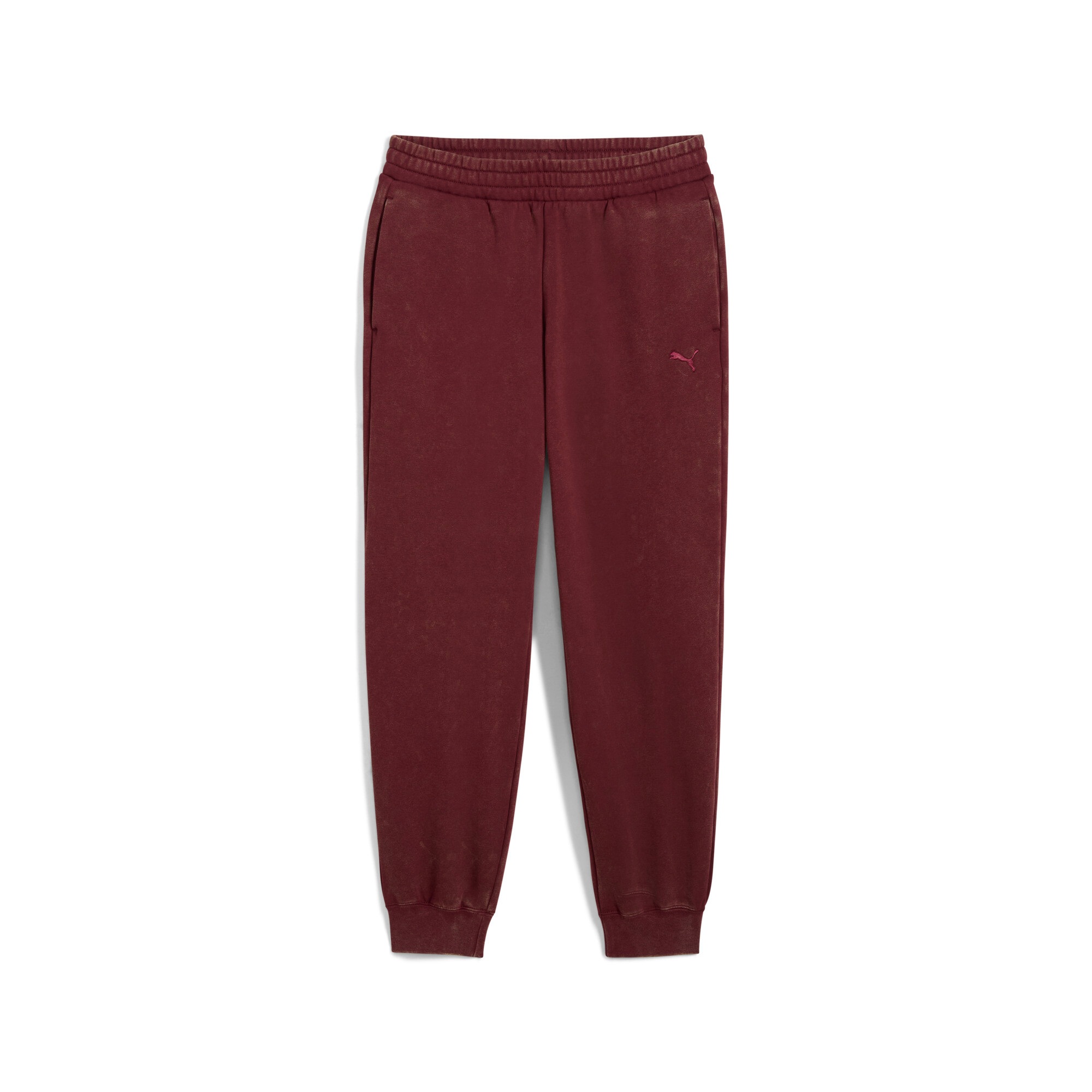 PUMA Trainingshose »ESS ELEVATED COMFORT WASH SWEATPANTS FL CL« sportlicher Stil, mit Print-Applikationen, mit Eingrifftaschen