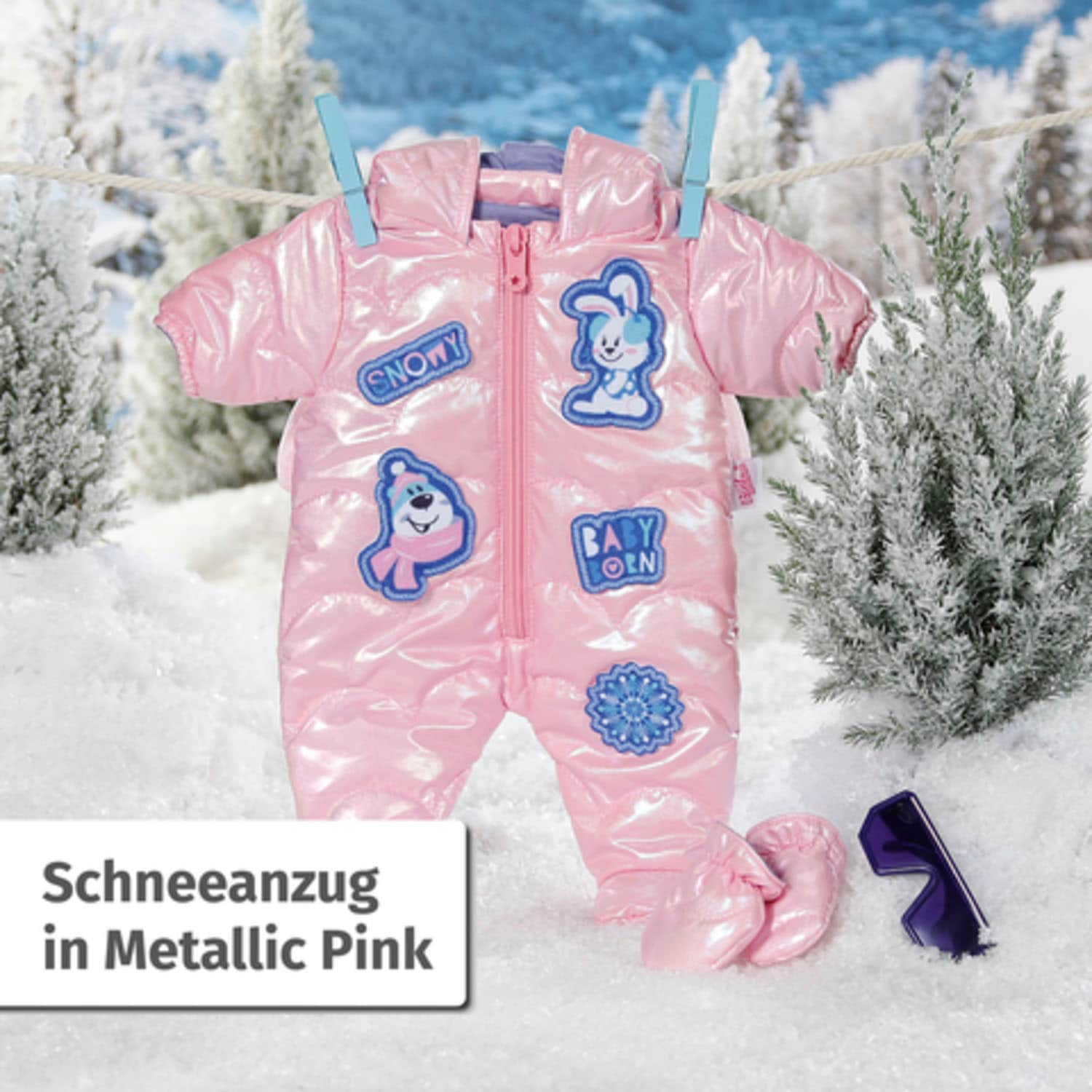 Baby Born Puppenkleidung »Deluxe Schneeanzug, 43 cm«