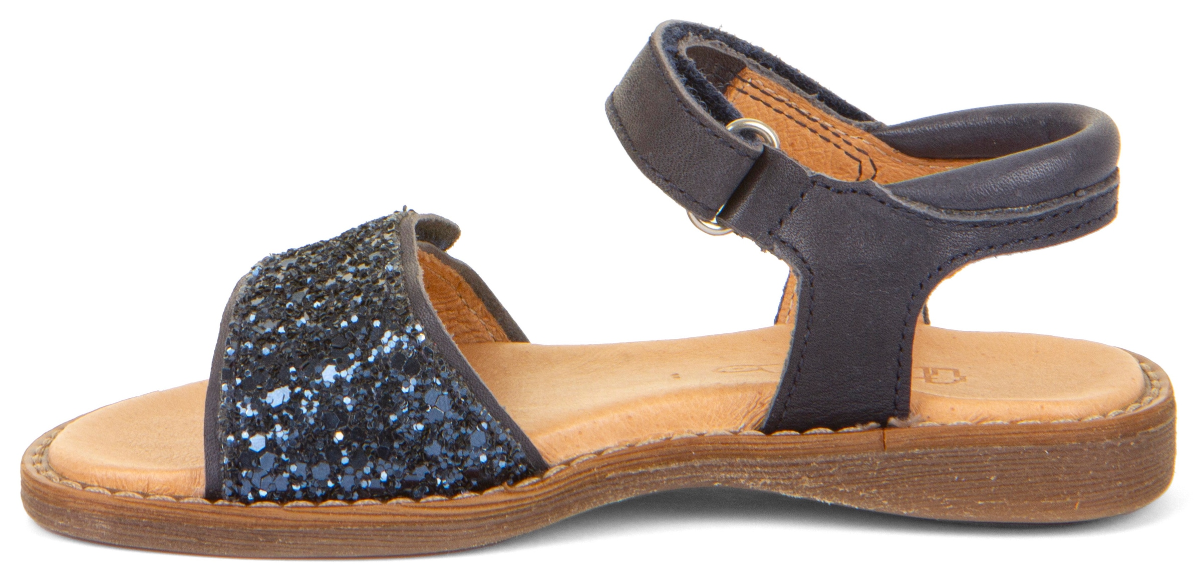 froddo® Sandale »Lore Sparkle«, Sommerschuh, Klettschuh, Sandalette, mit zwei Klettverschlüsse