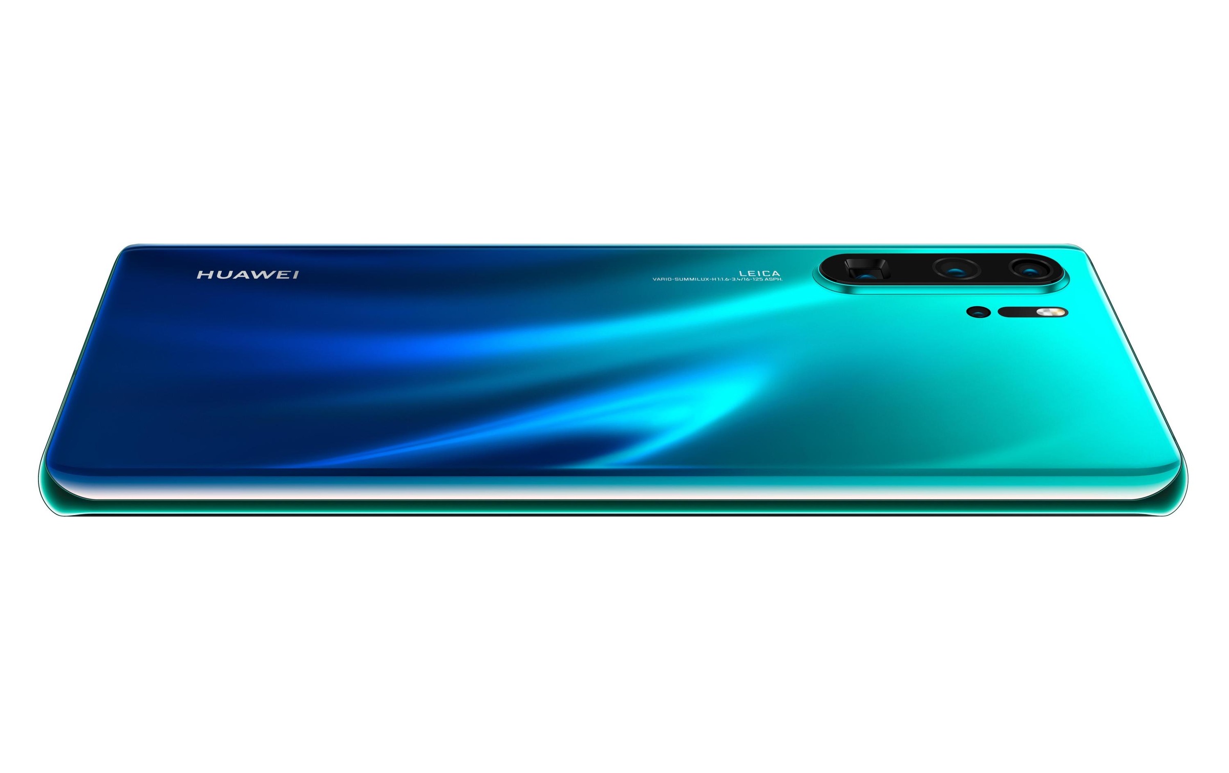 Huawei Smartphone »P30 Pro Aurora Blue«, Aurora Blue/Blau, 16,43 cm/6,47 Zoll, 128 GB Speicherplatz, 40 MP Kamera