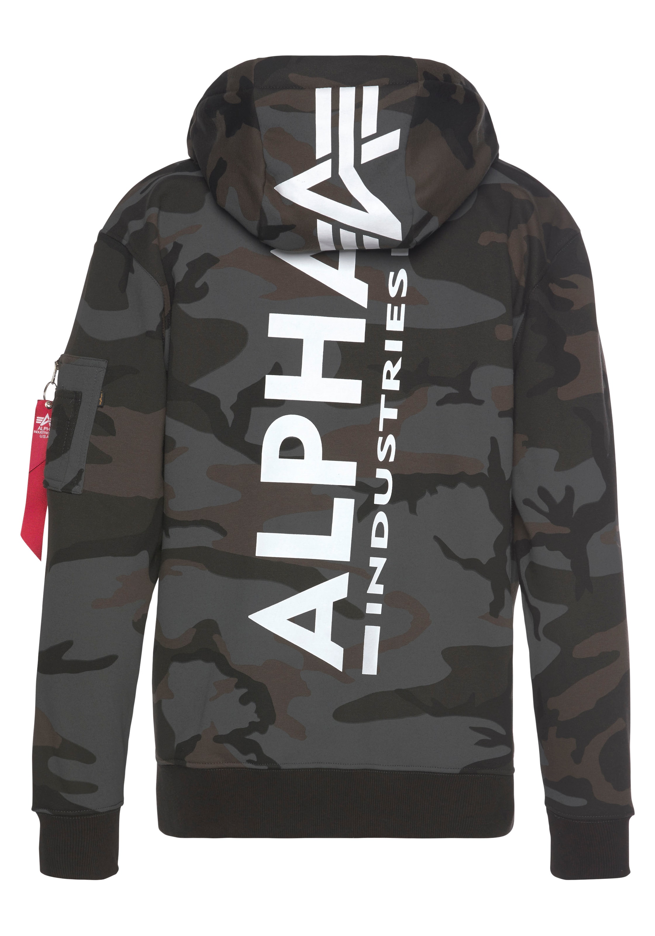 Alpha Industries Kapuzensweatshirt »BACK PRINT HOODY«