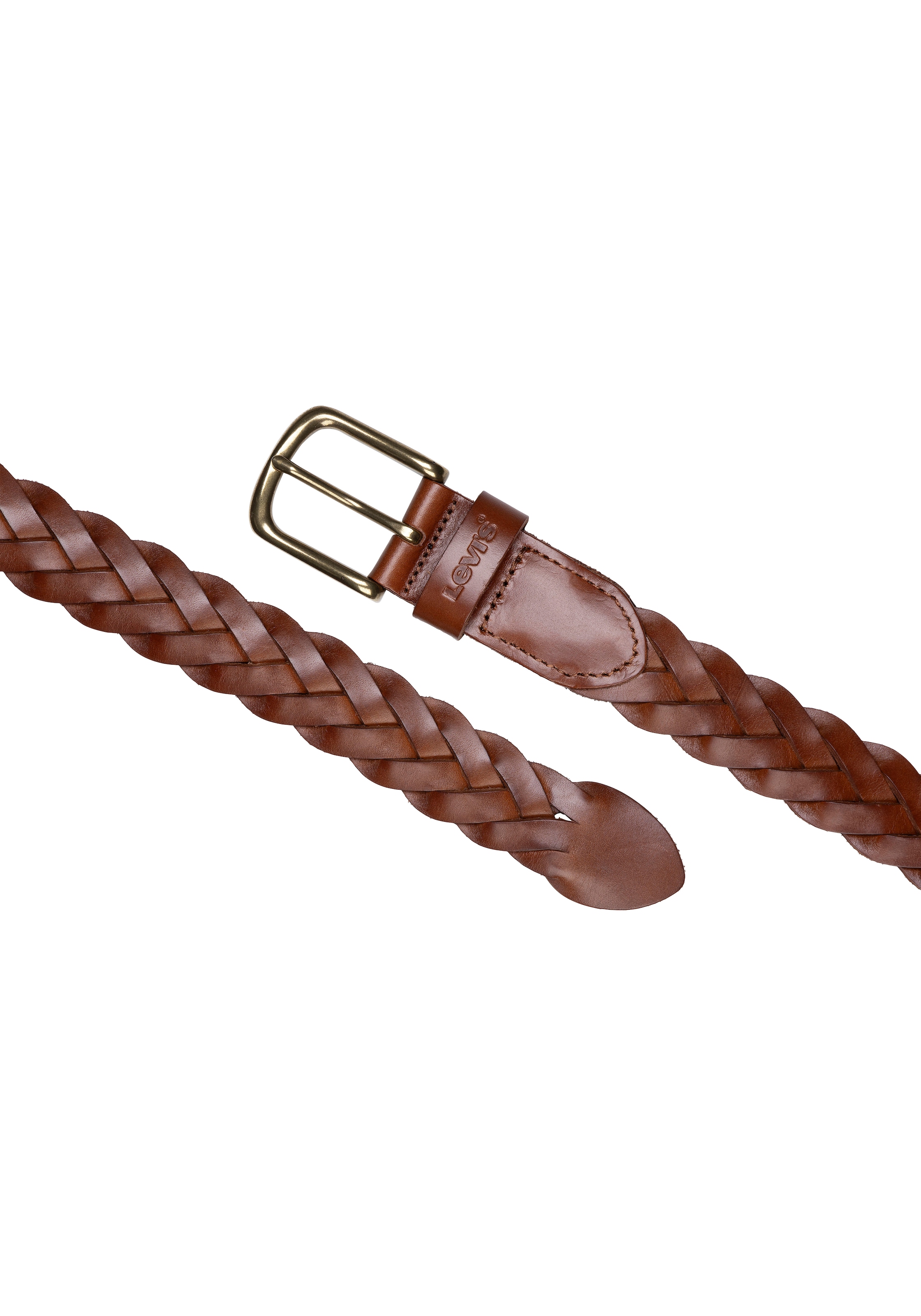 Levi's® Ledergürtel »LEATHER BRAID«, Unisex