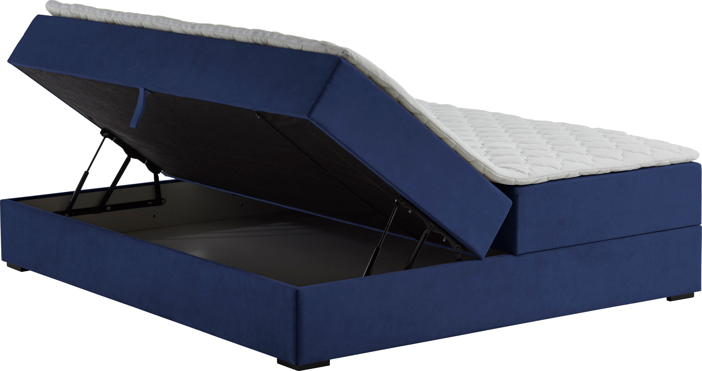 ATLANTIC home collection Boxbett »Lucy«, ohne Kopfteil, frei im Raum stellbar, mit Bettkasten