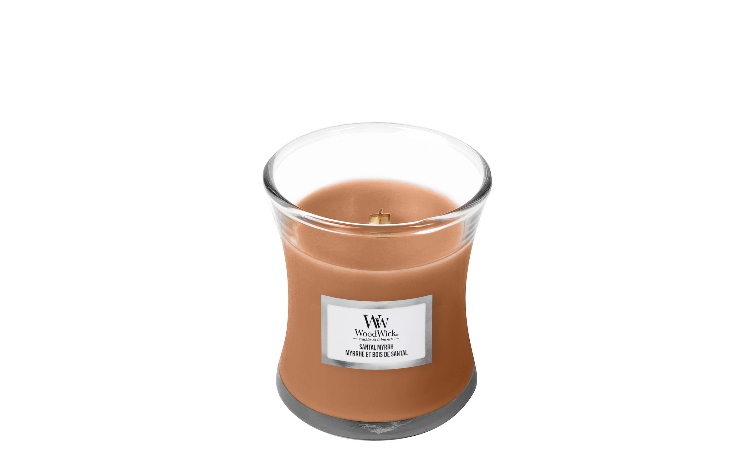 Woodwick Duftkerze »Santal Myrrh Mini Jar«
