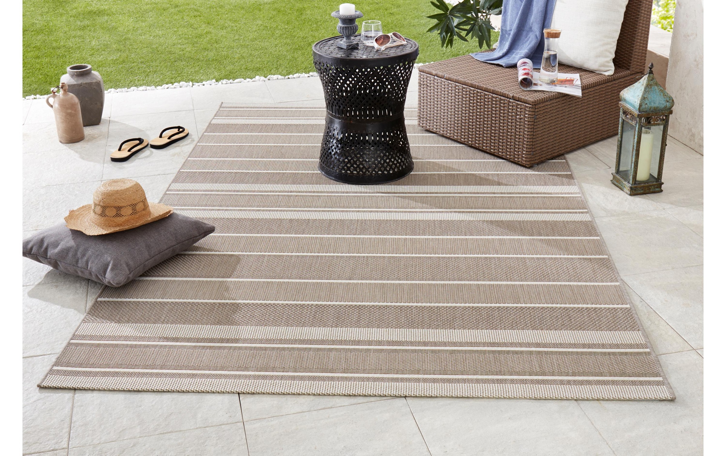 NORTHRUGS Teppich »Outdoor Teppich Meadow«, rechteckig, - mm Höhe