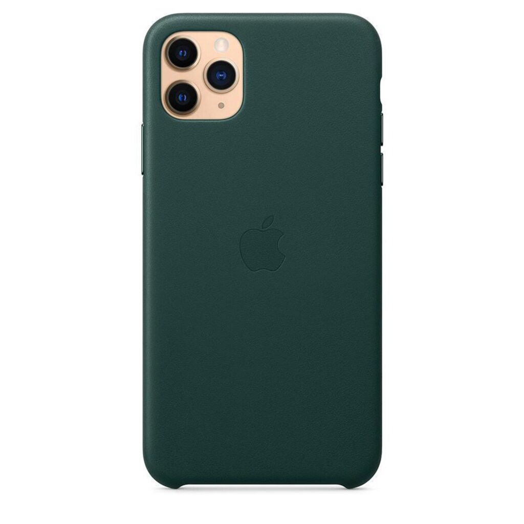 Apple Handyhülle »Appe iPhone 11 PM Leder Case Green«, MX0C2ZM/A