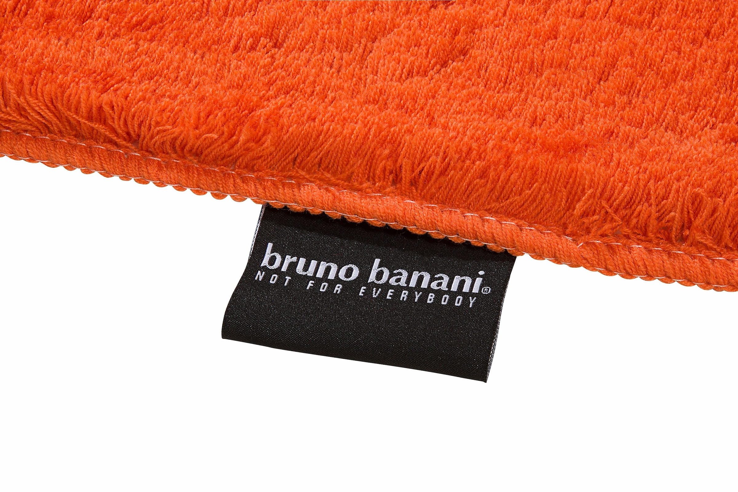 Bruno Banani Badematte »Lana, Badvorleger, Badezimmer Teppich«, rutschhemmend beschichtet, fussbodenheizungsgeeignet-schnell trocknend-strapazierfähig, Badteppich, Badematten, unifarben, auch als 3 teiliges Set & rund