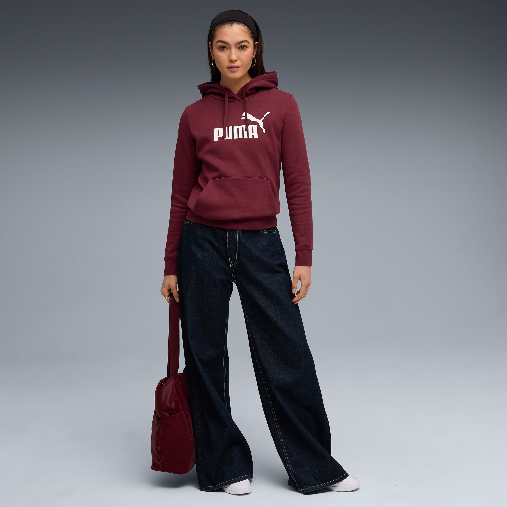 PUMA Kapuzensweatshirt »ESS NO. 1 LOGO HOODIE FL (S)«