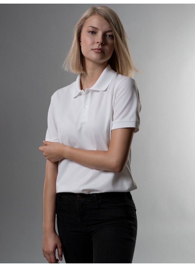 Trigema Poloshirt »TRIGEMA Slim Fit Poloshirt aus DELUXE-Piqué« 1 Stk.
