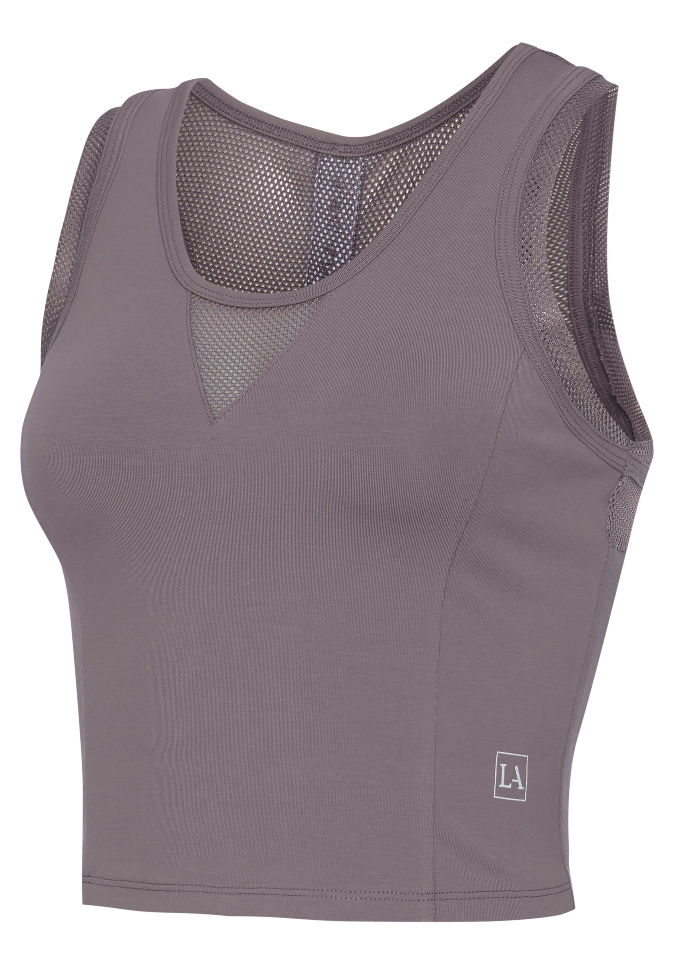 LASCANA ACTIVE Funktionsshirt, mit Racerback und Mesh-Einsätzen