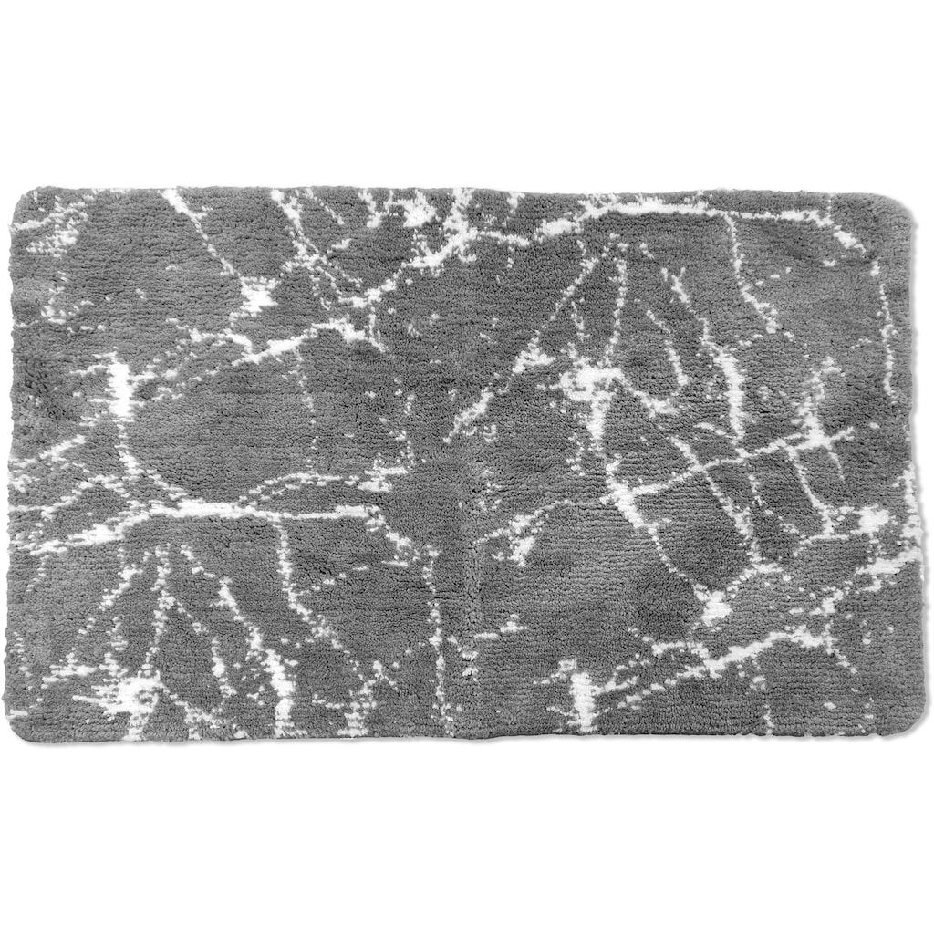Leonique Badematte »Marble«, Höhe 15 mm, rutschhemmend beschichtet, fussbodenheizungsgeeignet-schnell trocknend-strapazierfähig