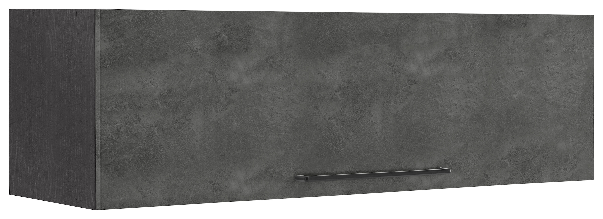KOCHSTATION Klapphängeschrank »KS-Tulsa«, 110 cm breit, mit 1 Klappe, schwarzer Metallgriff, MDF Front