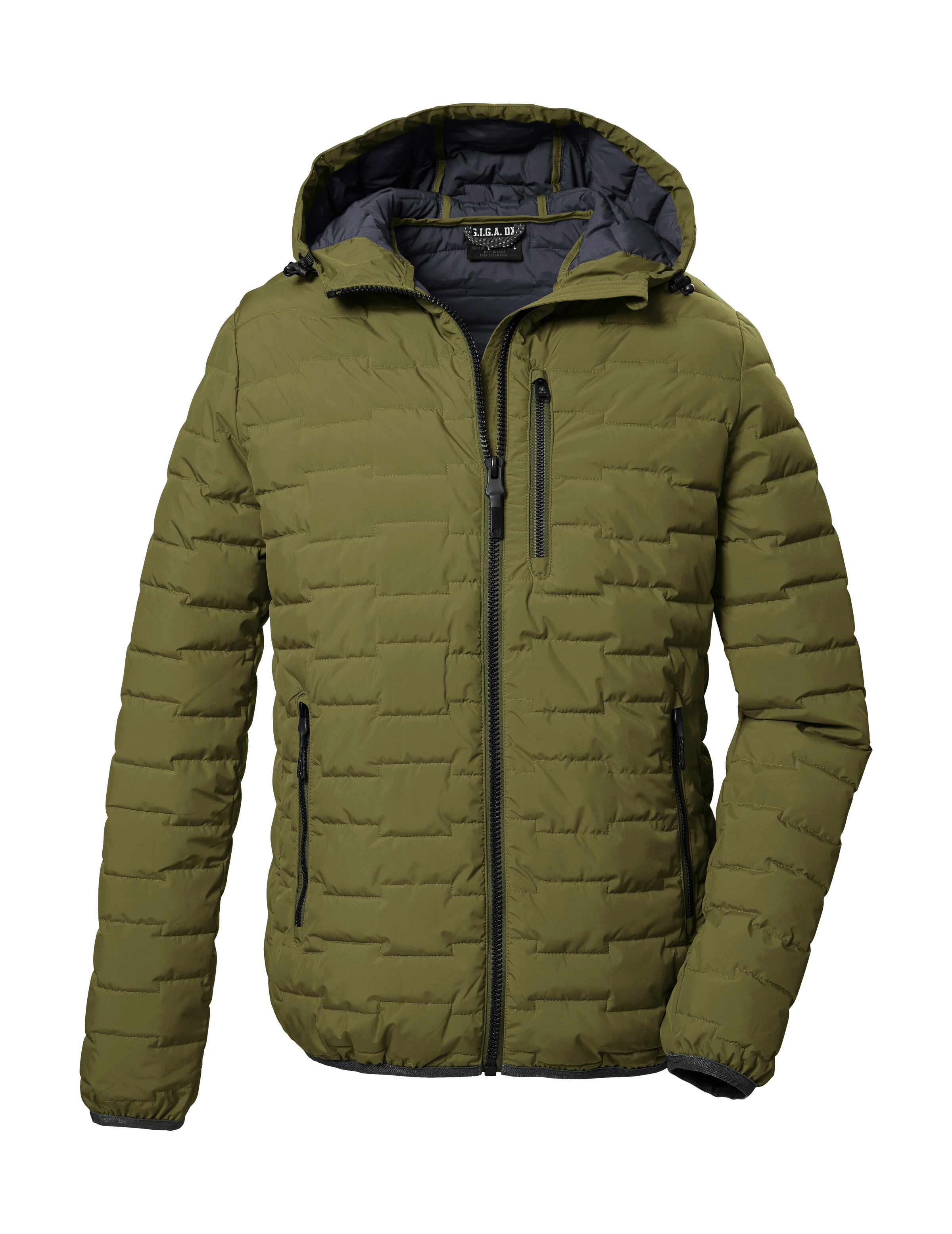 G.I.G.A. DX by killtec Steppjacke »GW 25 MN QLTD JCKT« Wasserabweisende Herrenjacke mit 8.000 mm Wassersäule und Stauraum