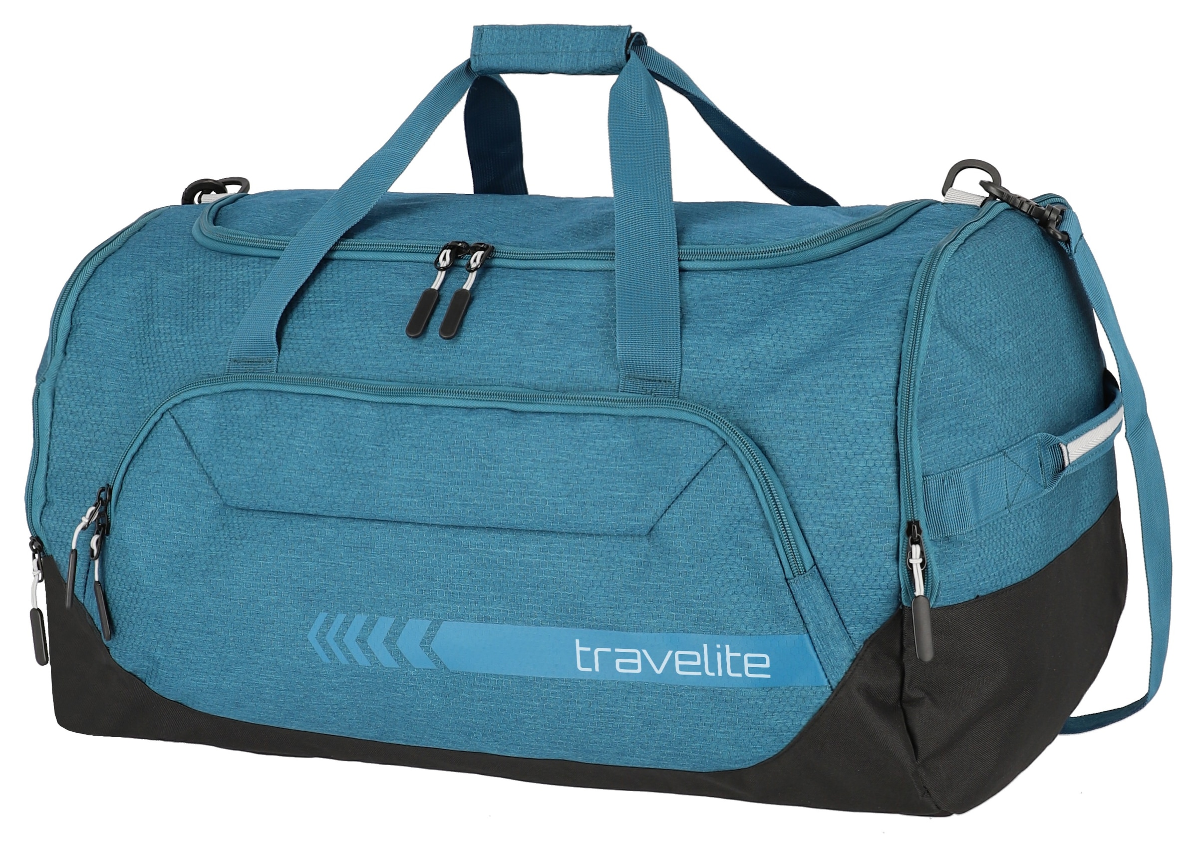 travelite Reisetasche »KICK OFF, verschiedene Grössen und Farben«, Reisegepäck Sporttasche Freizeittasche mit Aufsteckfunktion