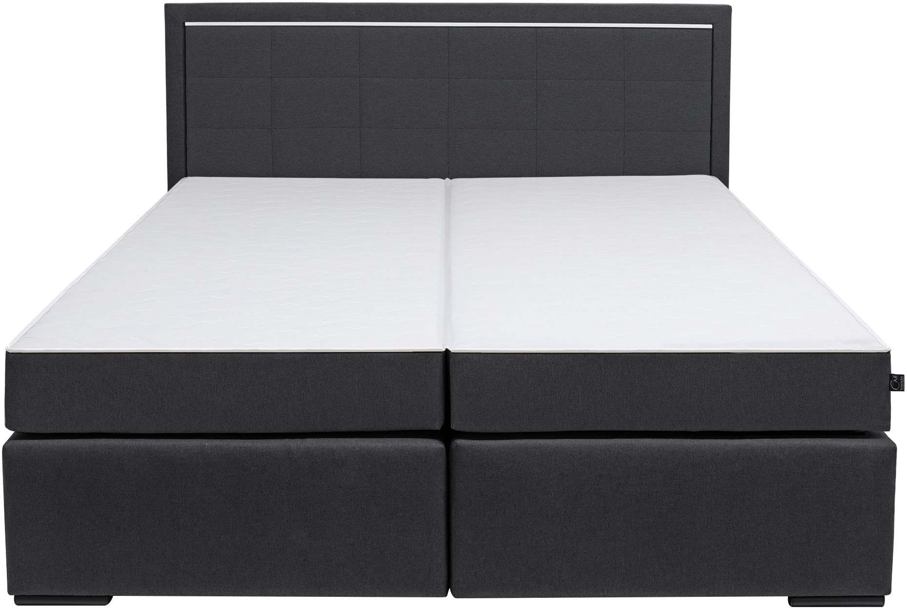 COLLECTION AB Boxspringbett 30 Jahre Jubiläums-Modell Athena, inkl. LED-Lichtleiste, versch. Härtegrade auswählbar