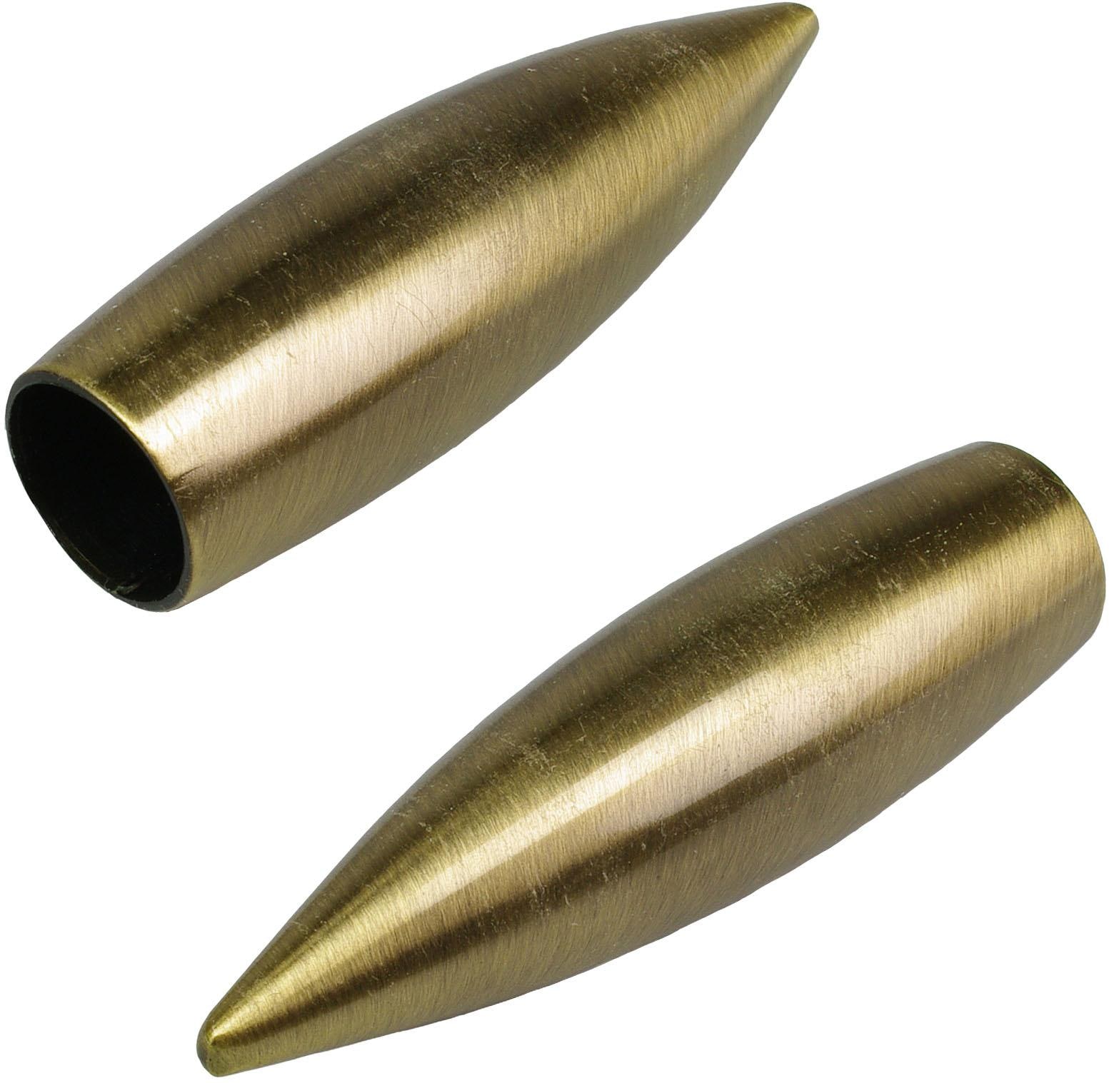 Liedeco Gardinenstangen-Endstück »Bullet«, (Set, 2 St.), für  Gardinenstangen Ø 16 mm online shoppen | Jelmoli-Versand