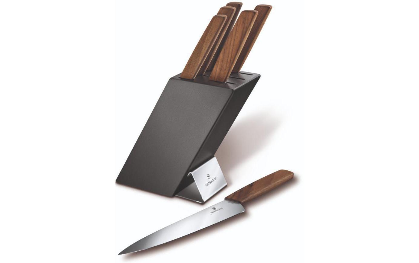 Victorinox Messerblock »Swiss Modern«, Herkunftsland Schweiz, Holzart Buche