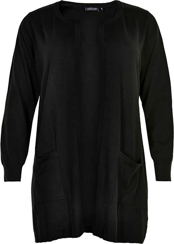 SANDGAARD Cardigan »Helsinki«, in melierter Optik