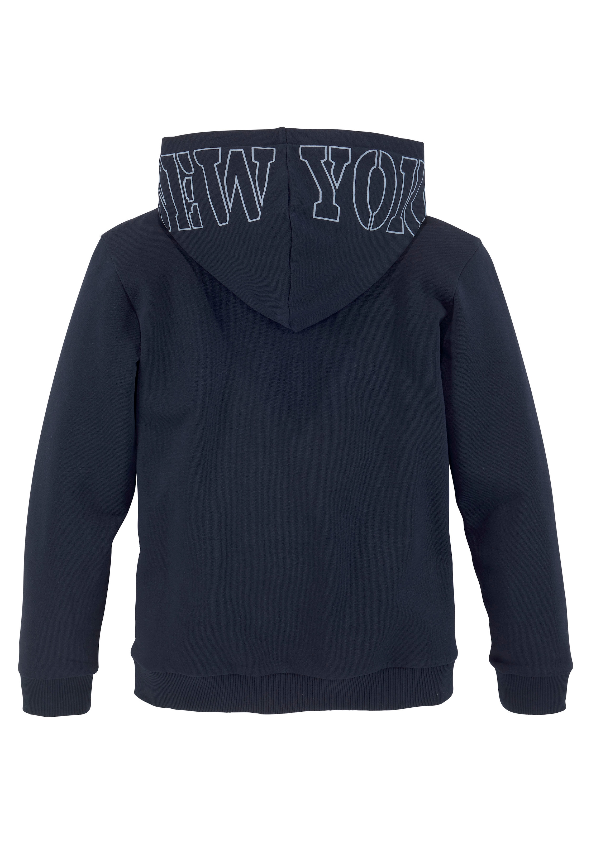 KIDSWORLD Kapuzensweatshirt », Hoodie mit Print auf der Kapuze«, in weiter Form