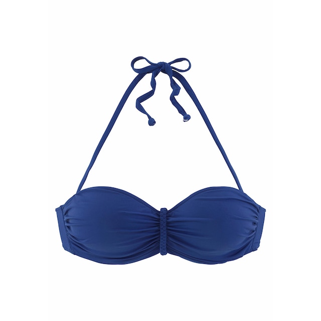 Buffalo Bügel-Bandeau-Bikini-Top »Happy«, mit geflochtenem Detail online  kaufen bei Jelmoli-Versand Schweiz