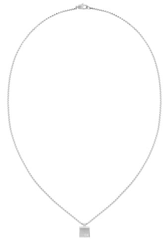 Kette mit Anhänger »Schmuck Edelstahl Halsschmuck Halskette Venezianerkette SQUARES«