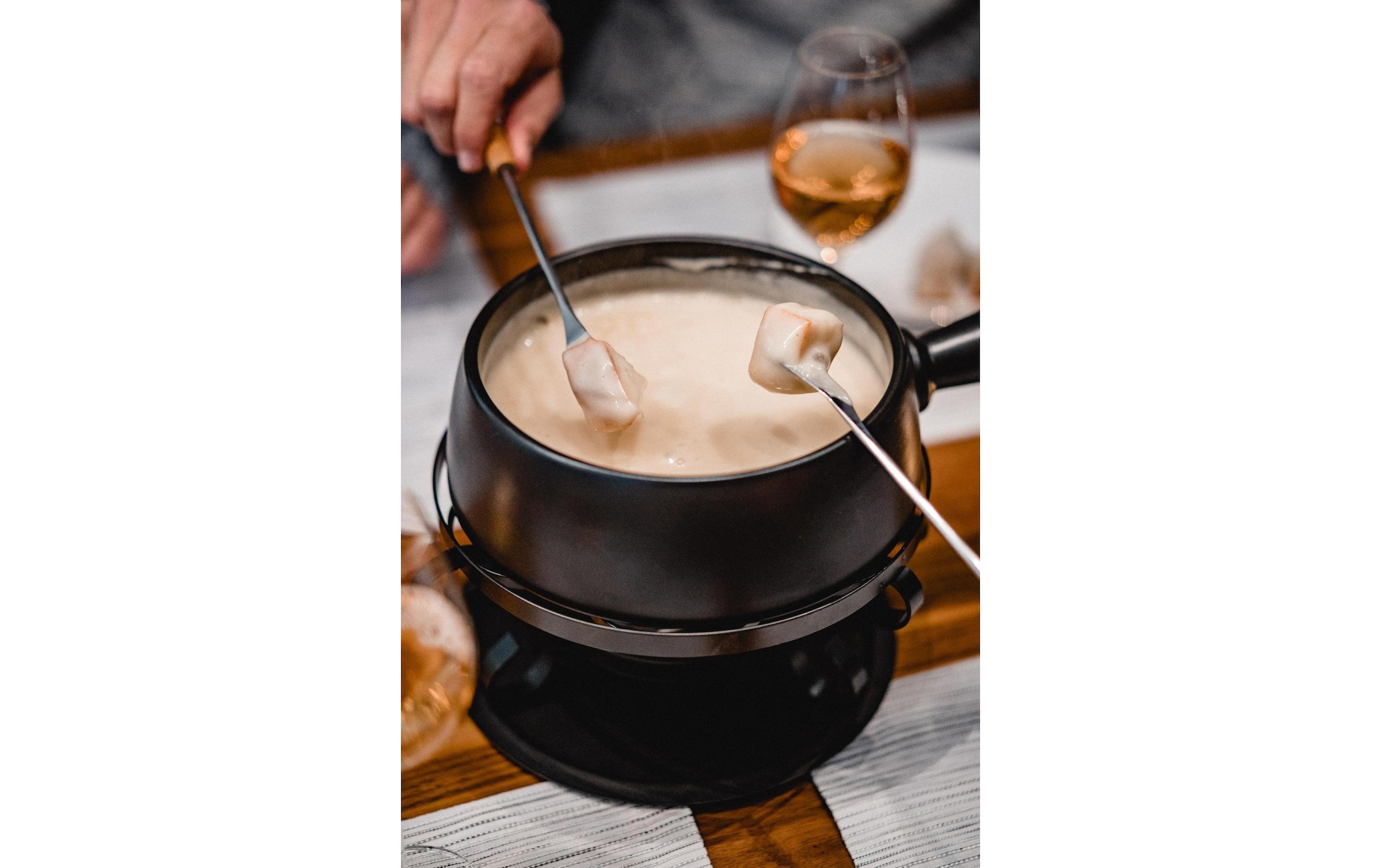 Kadastar Fondue »Kadastar Käsefondue-Set Medium Pure 9-teilig«