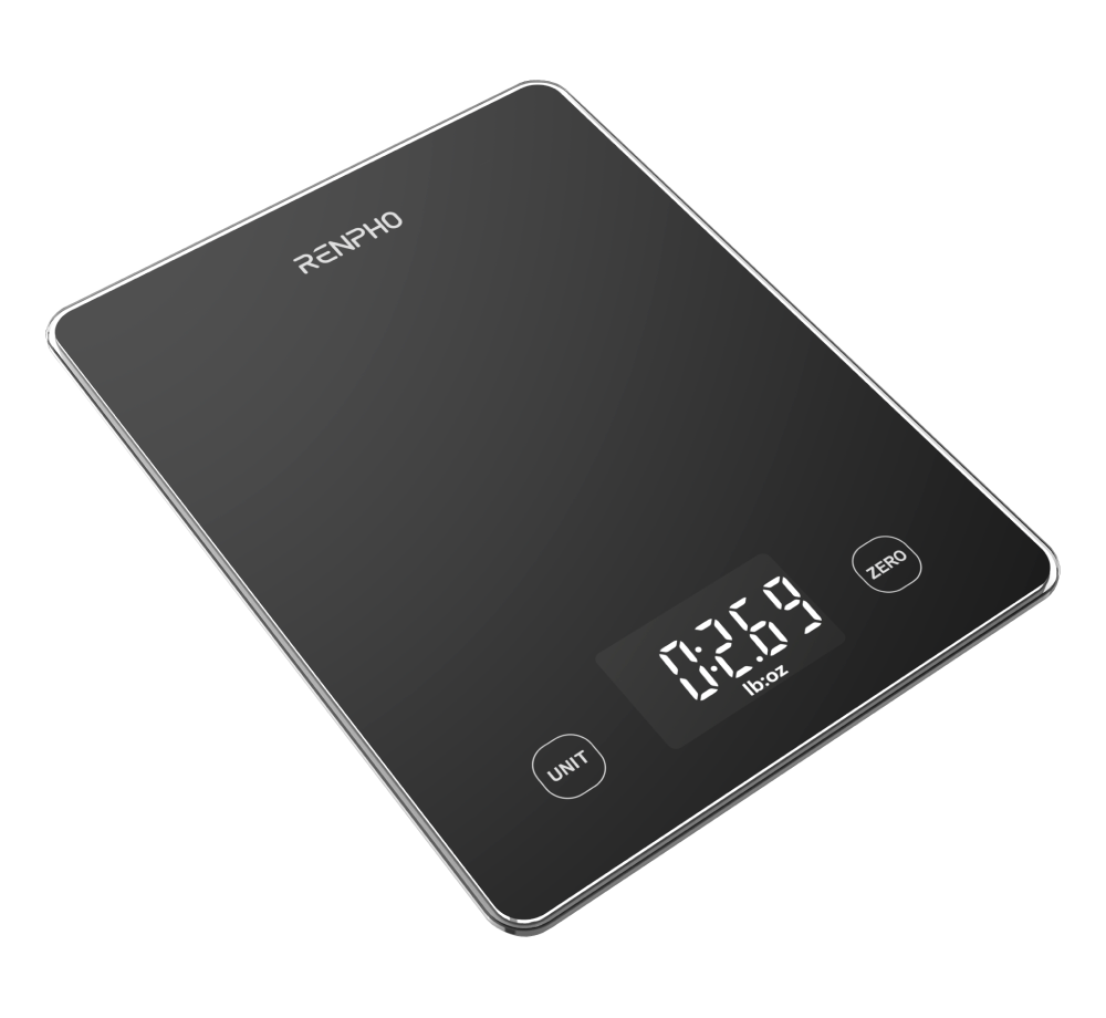 Renpho Küchenwaage »Calibra 1L Smart Nutrition Scale T001«, Smarte Küchenwaage für präzise...