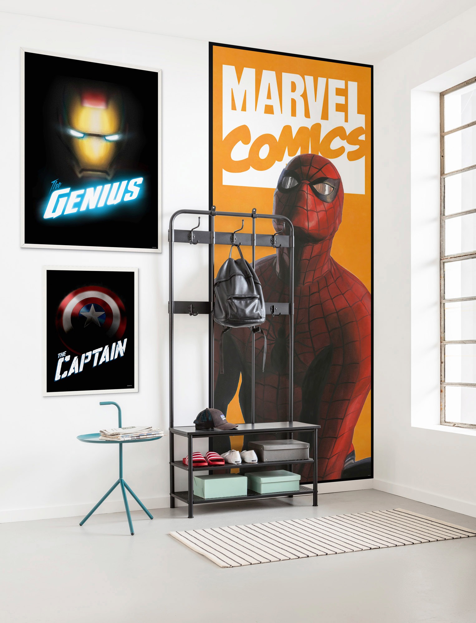 Komar Bild »Avengers The Genius«, Disney, (1 St.), Wandbild zur Dekoration im Kinderzimmer - ohne Rahmen