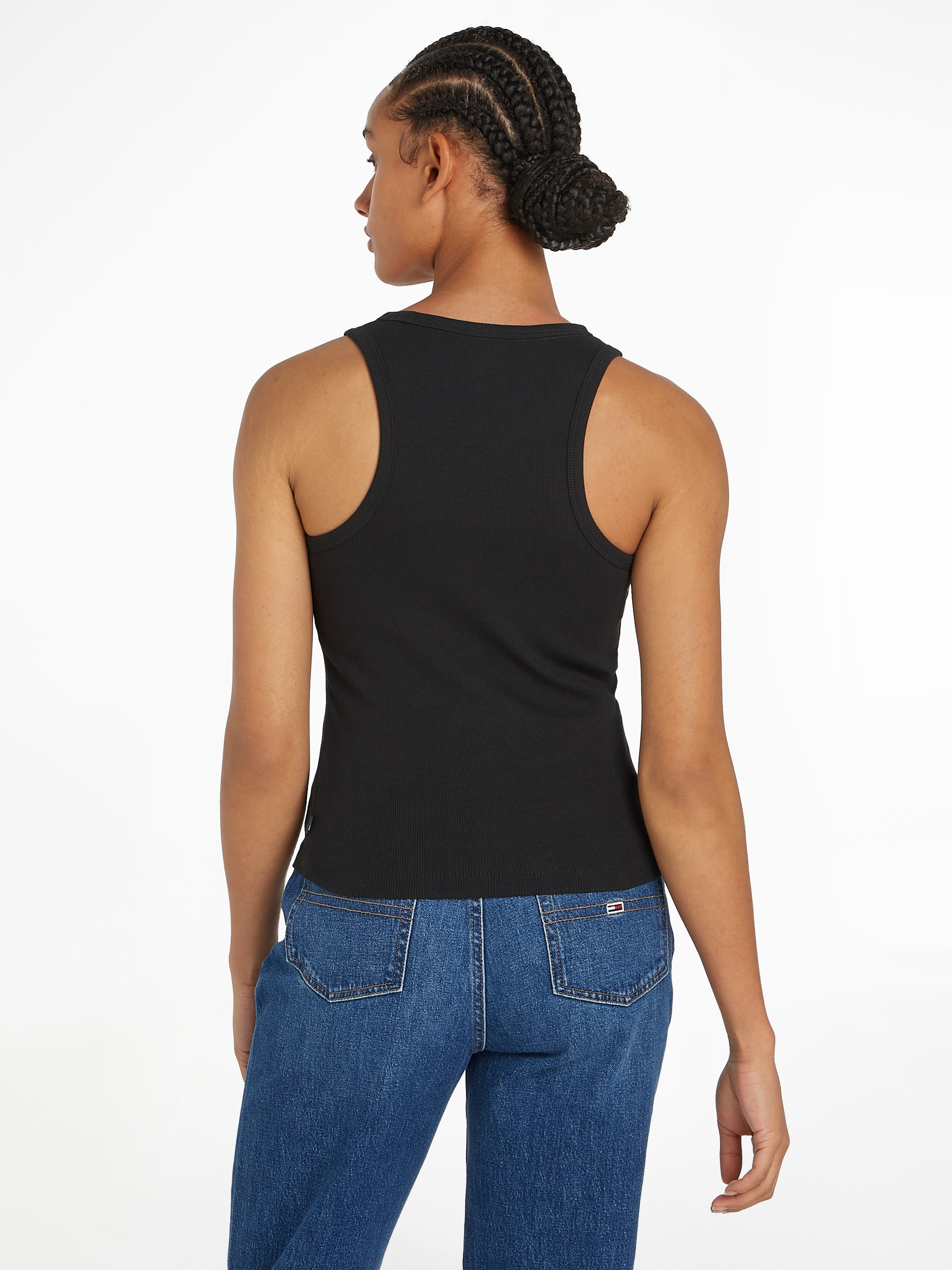Tommy Jeans Curve Tanktop »TJW SLM ESSENTIAL LOGO 1TANK EXT«, Grosse Grössen
