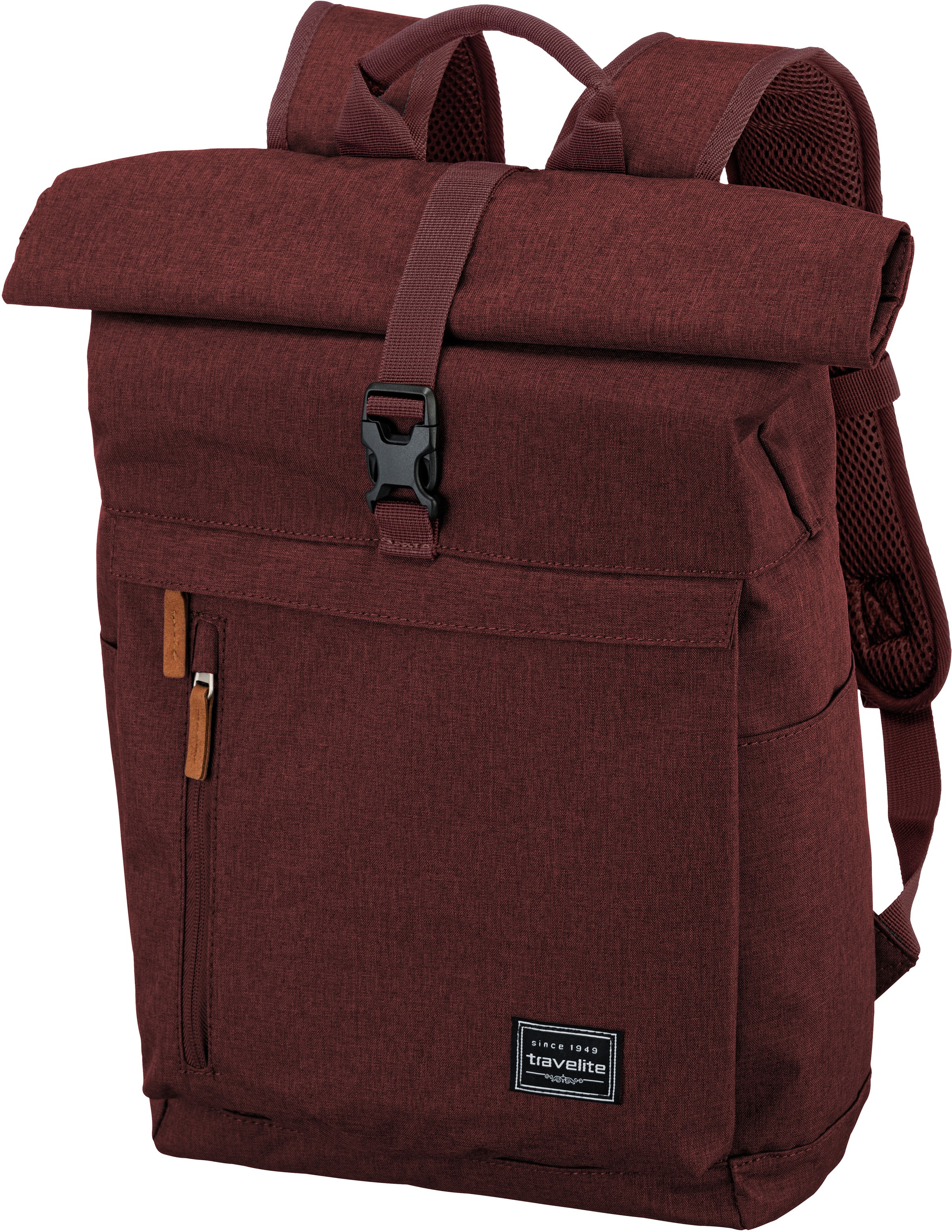 travelite Freizeitrucksack "BASICS Rollup Rucksack" mit variablem Rollup-Verschluss