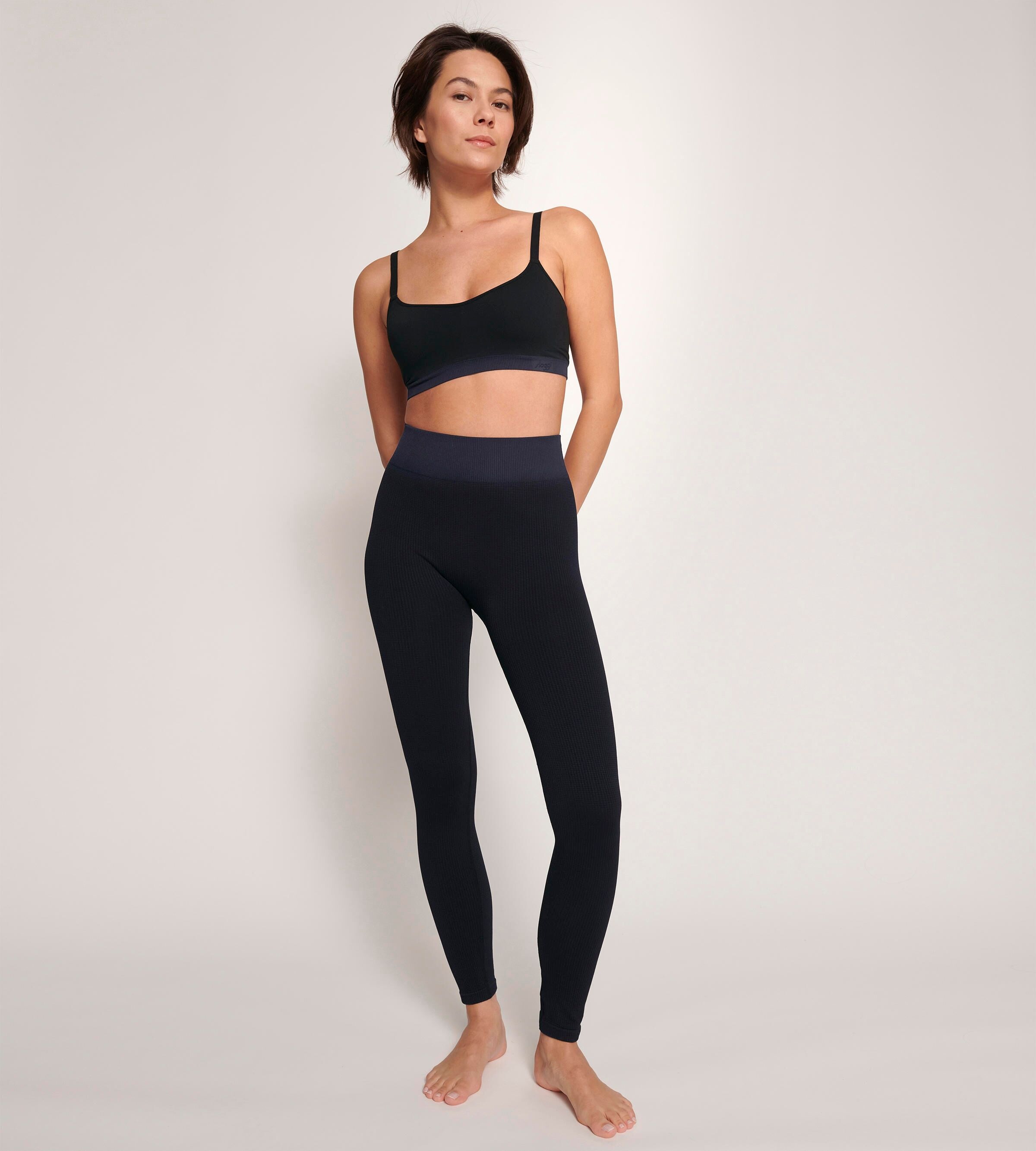sloggi Leggings "EVER Infused Aloe" Single Jersey, knöchellang, super weich